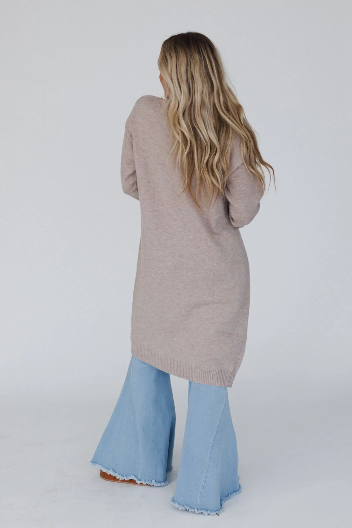 Alaia Longline Pullover - Mushroom - Image 4