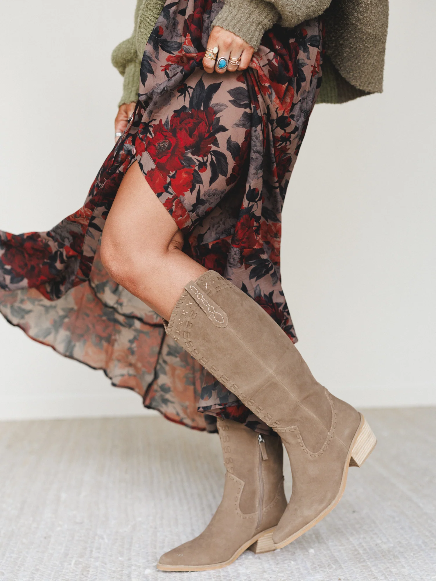 Alessia Boots - Taupe - Image 2