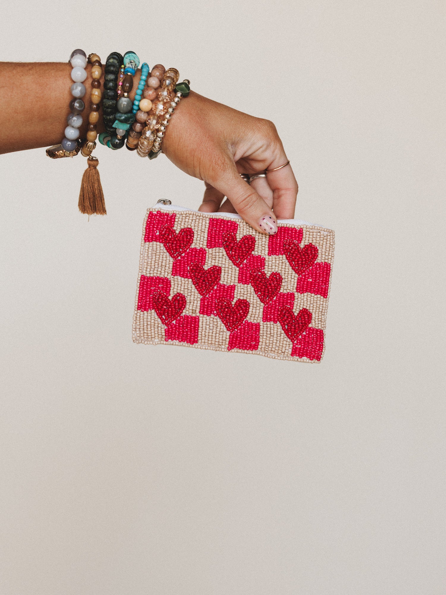All About Hearts Coin Purse - Multi - Image 4