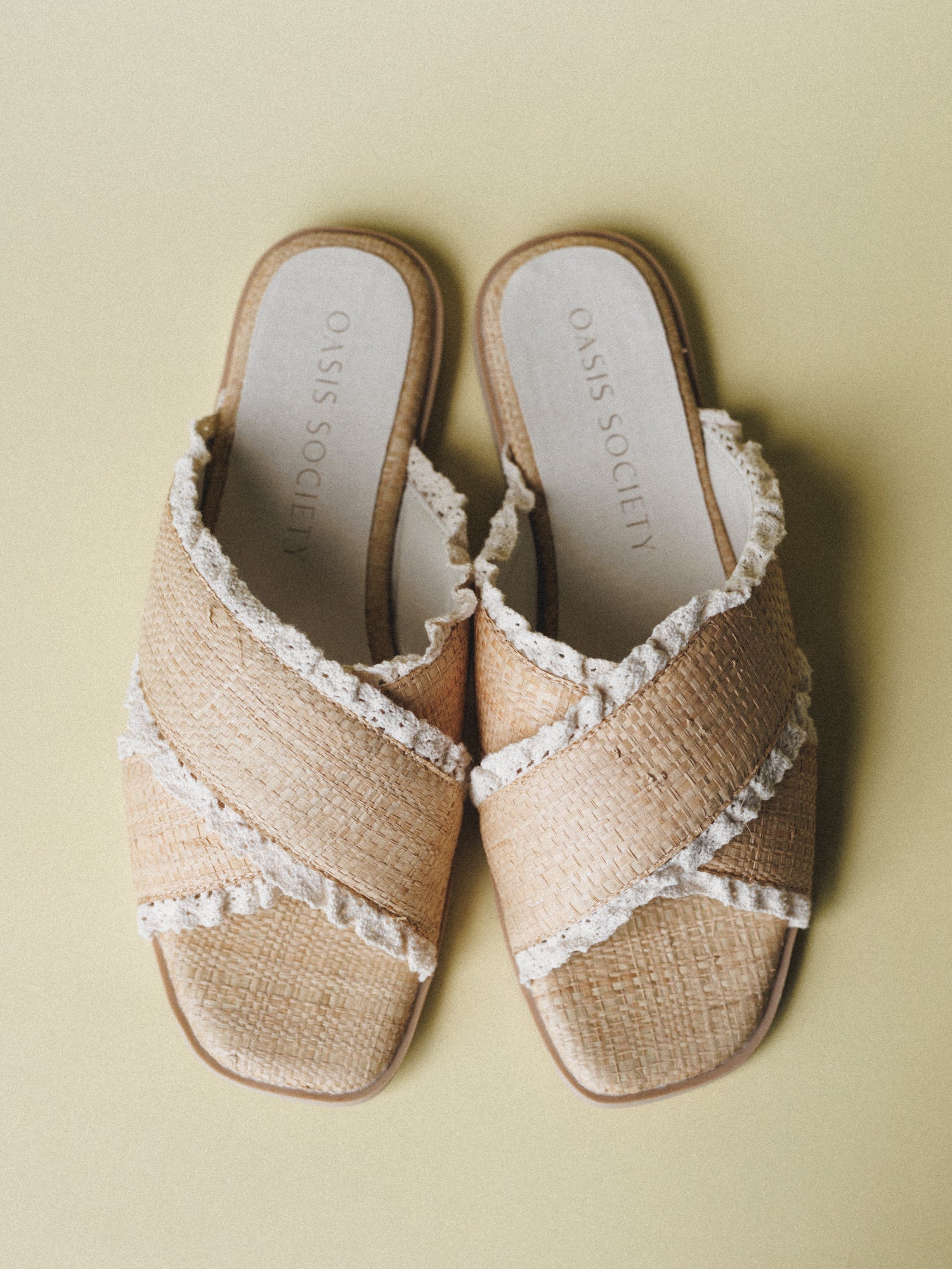 Allie Flat Sandal  - Natural - Image 8