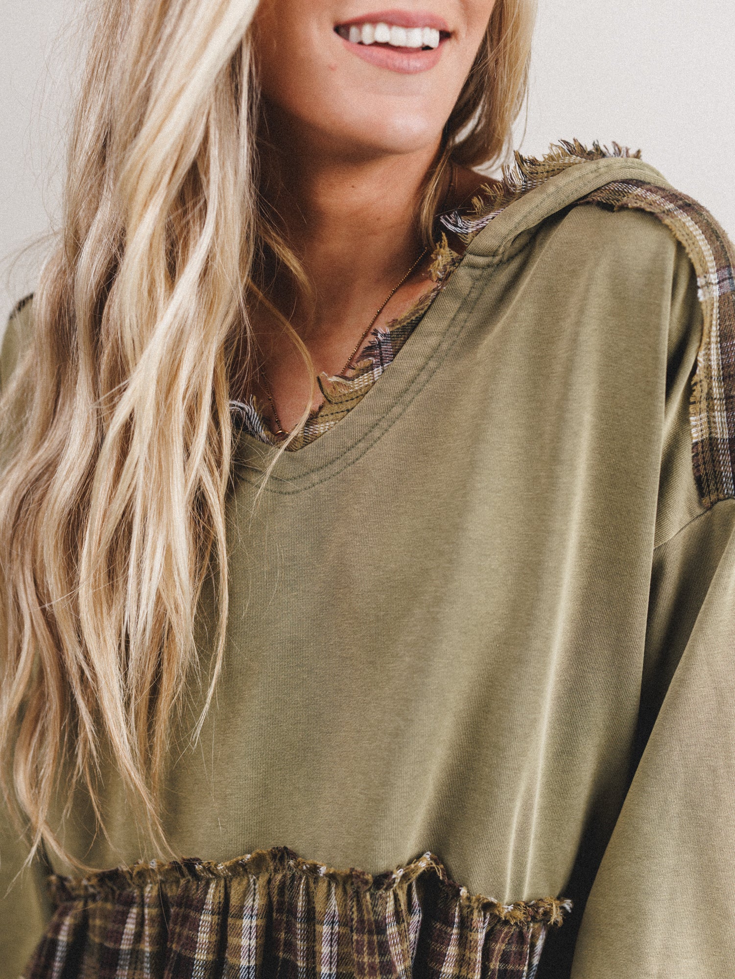 Amber Loom Dress - Olive - Image 4