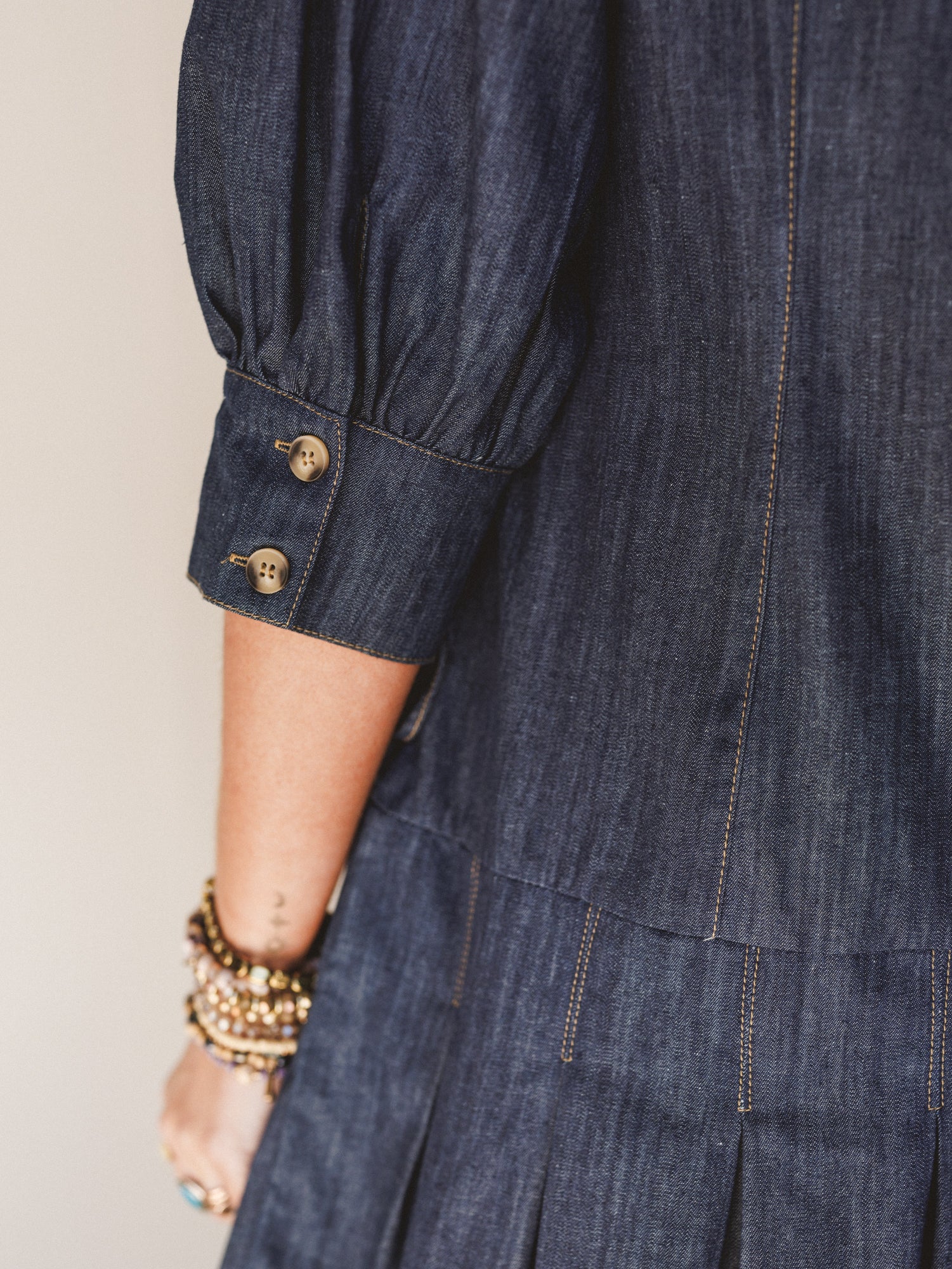 American Classic Dress - Indigo - Image 5