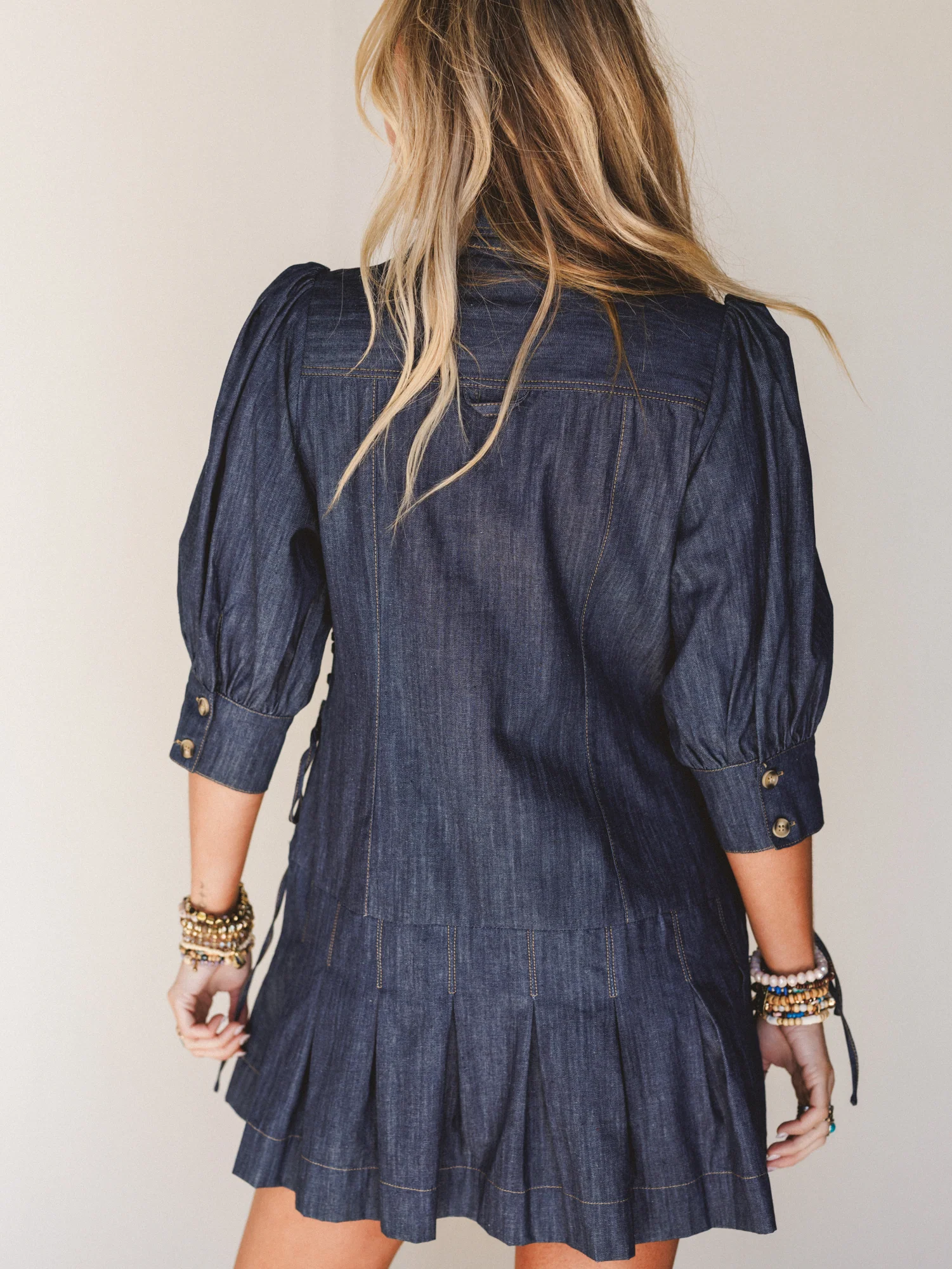 American Classic Dress - Indigo - Image 6