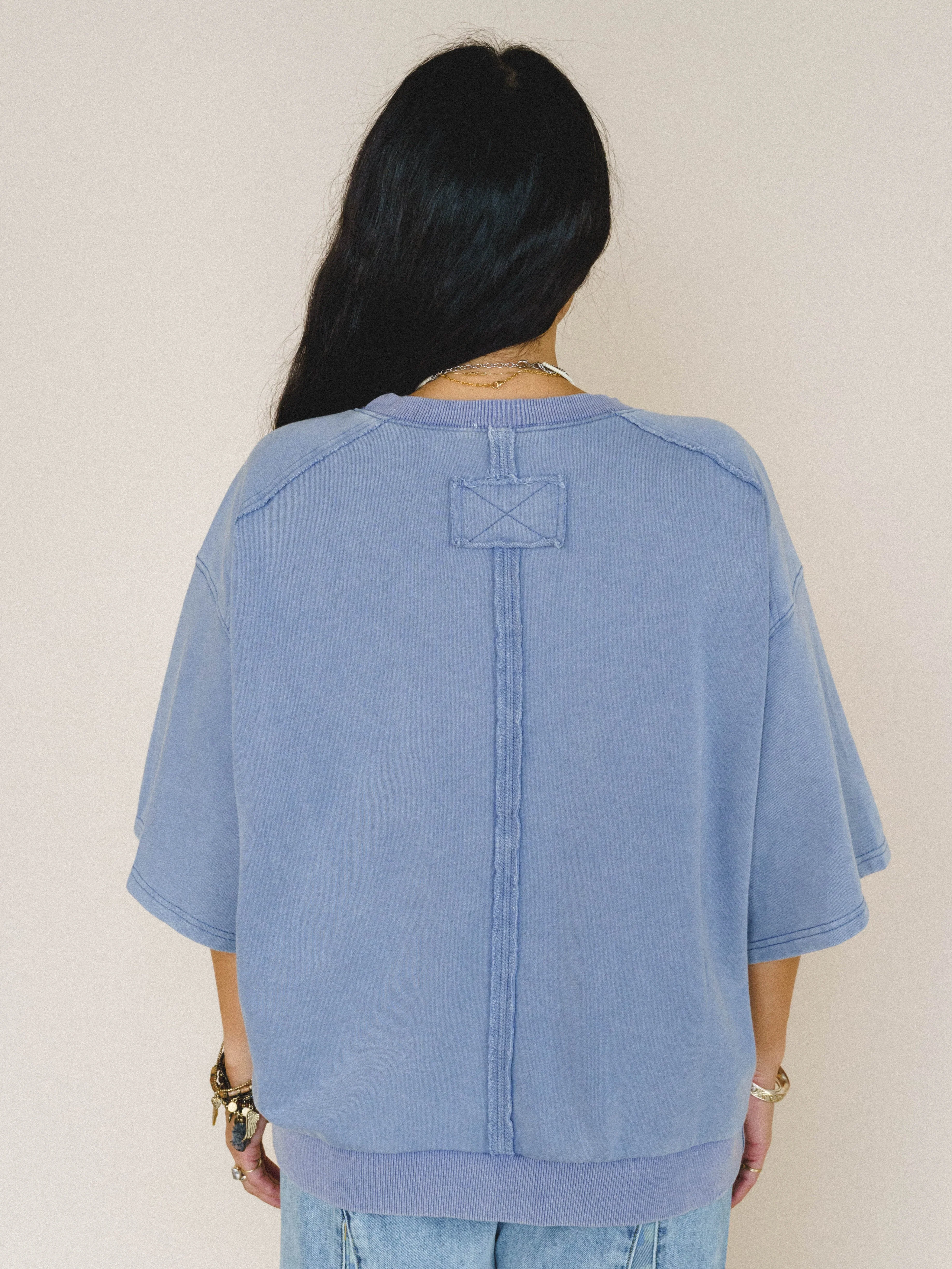Americana Top - Washed Denim - Image 2
