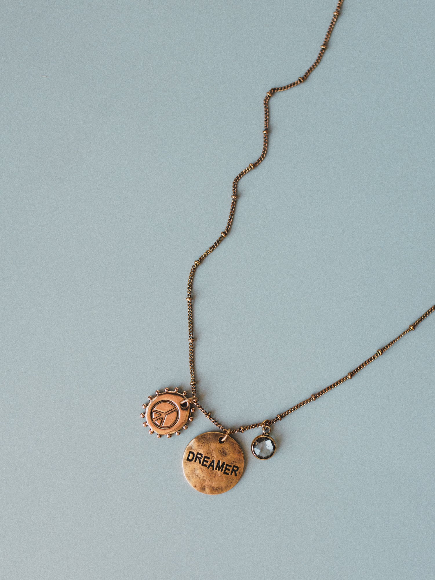 April Dreamer Birthstone Necklace - Diamond - Image 2