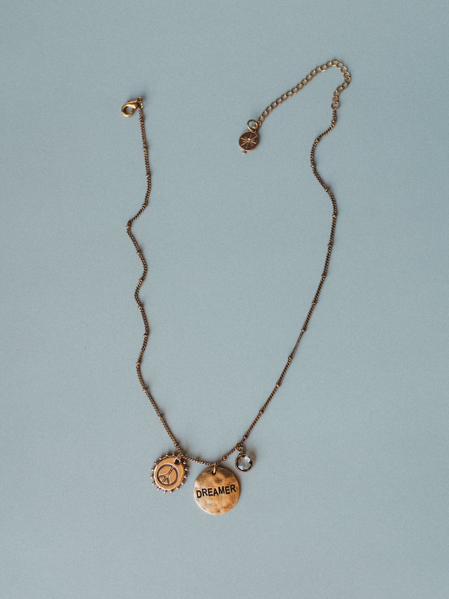 April Dreamer Birthstone Necklace - Diamond - Image 4