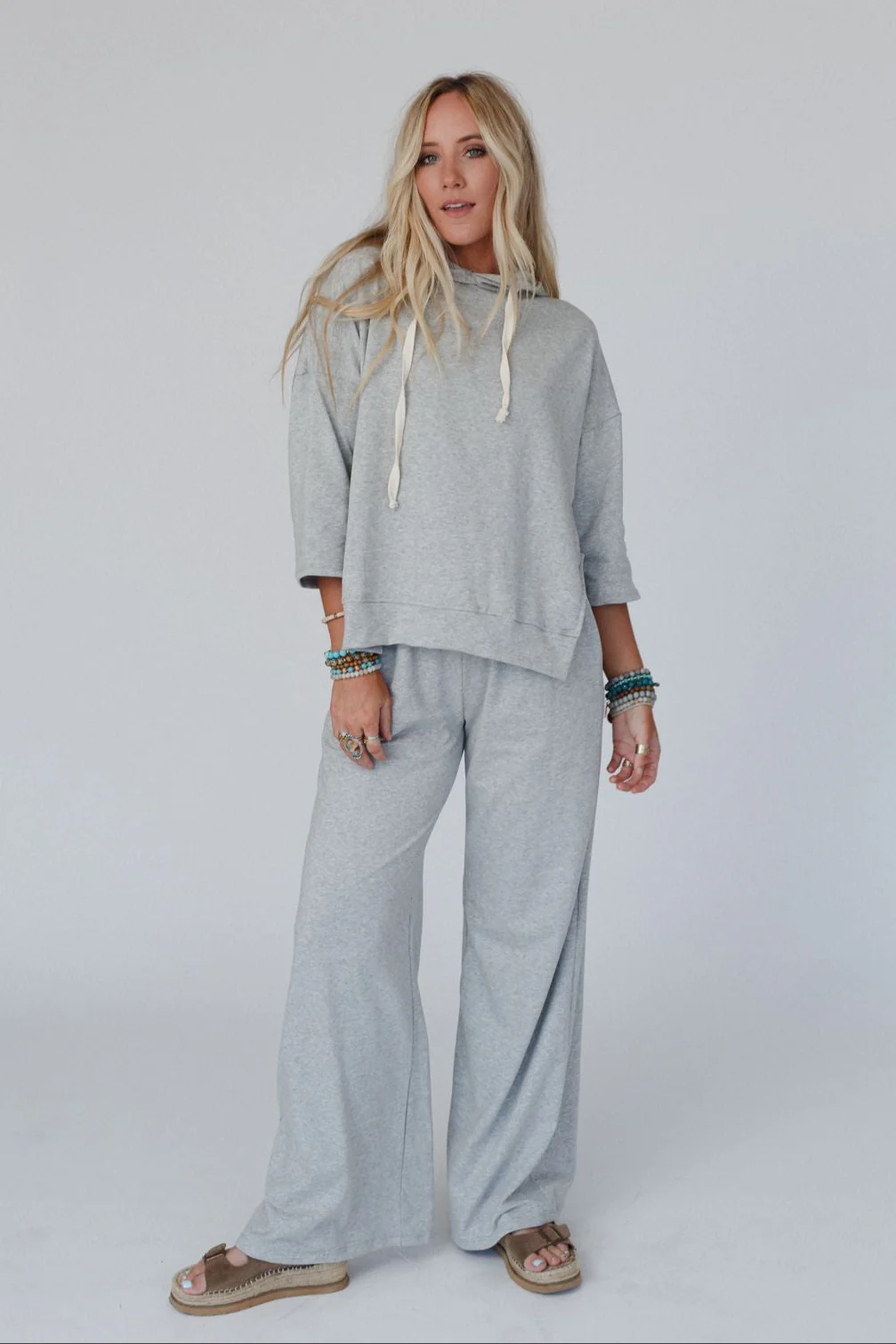 The Nest Arianna Top And Pant Set - Heather Gray - Image 5