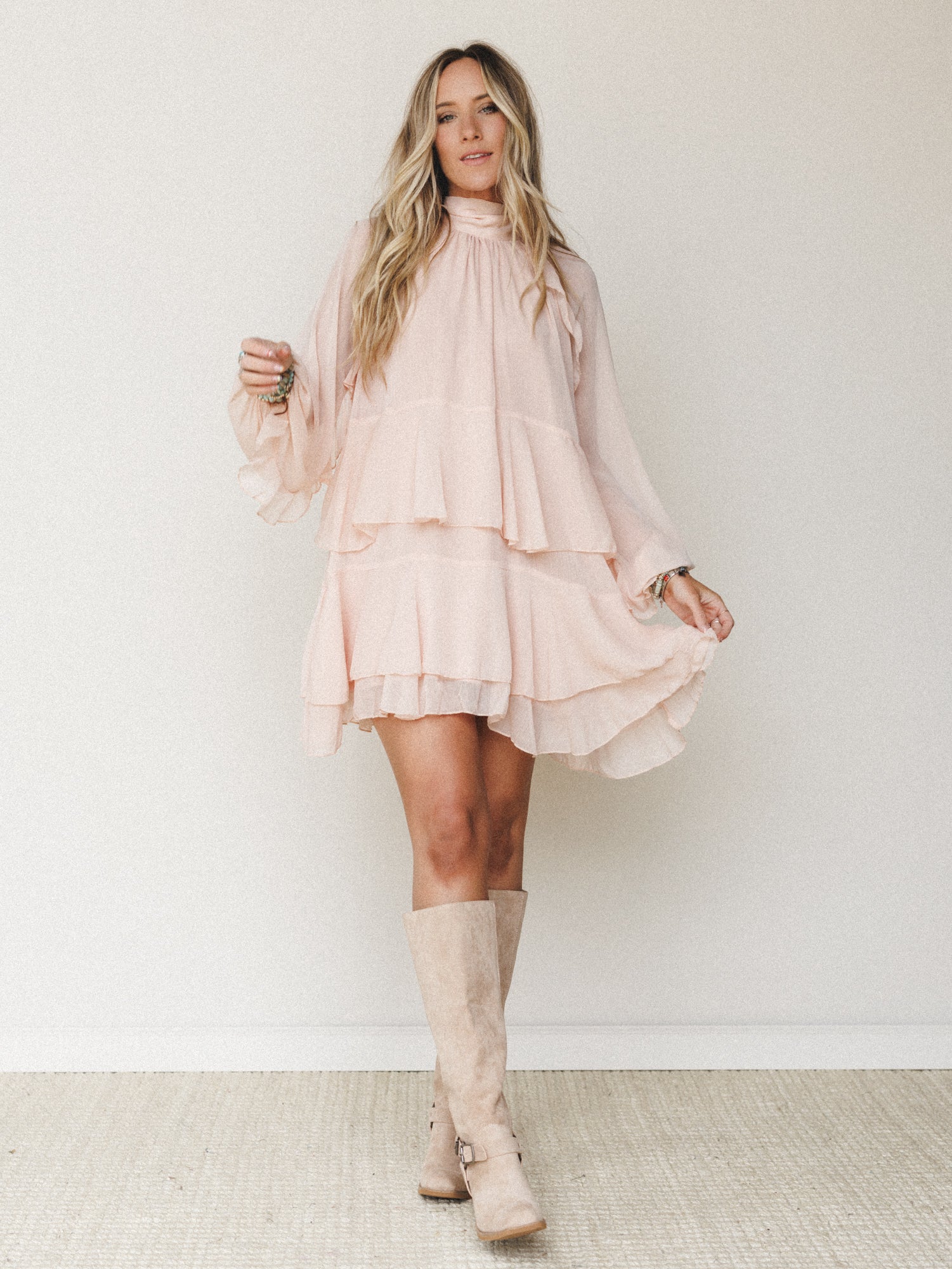 Art of Love Dress

 - Coral - Image 3