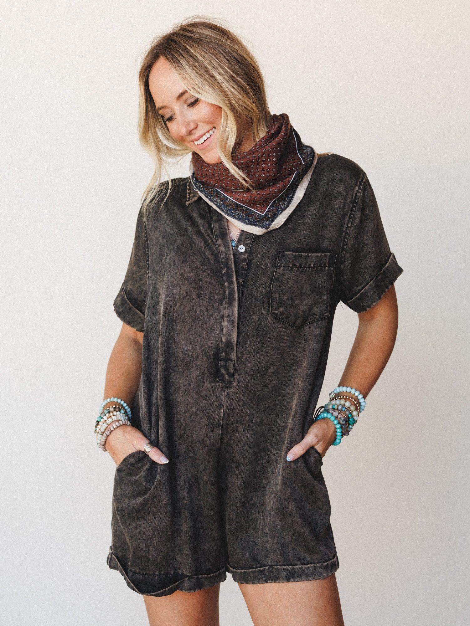 Austin Sunshine 2 Piece OOTW Set - Ash Black - Image 3