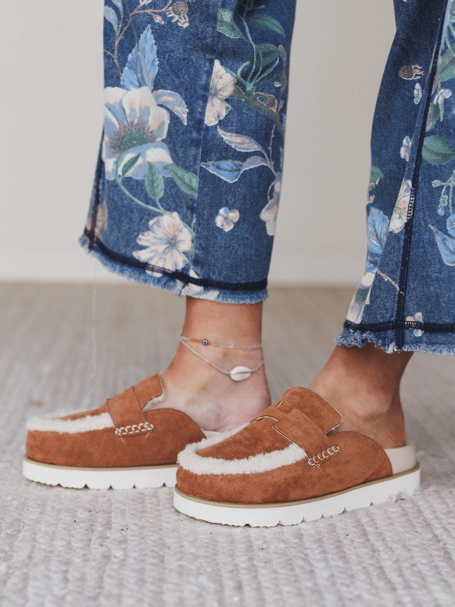 Avalon Loafer Mules - Camel - Image 2