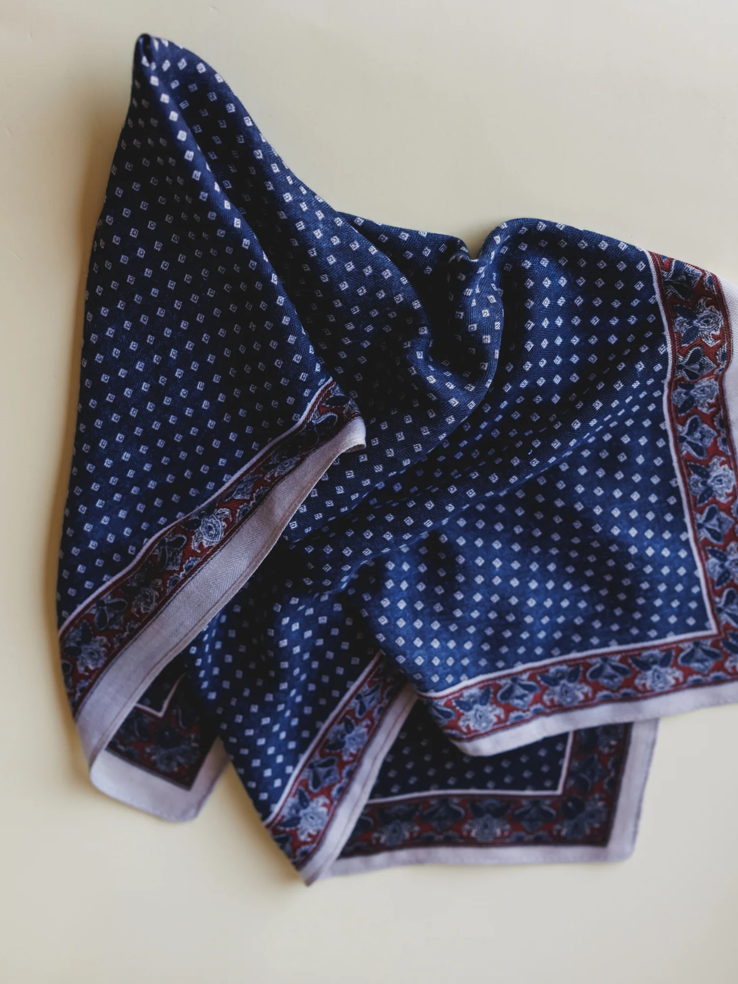 Away To Austin Bandana Scarf - Navy - Image 2