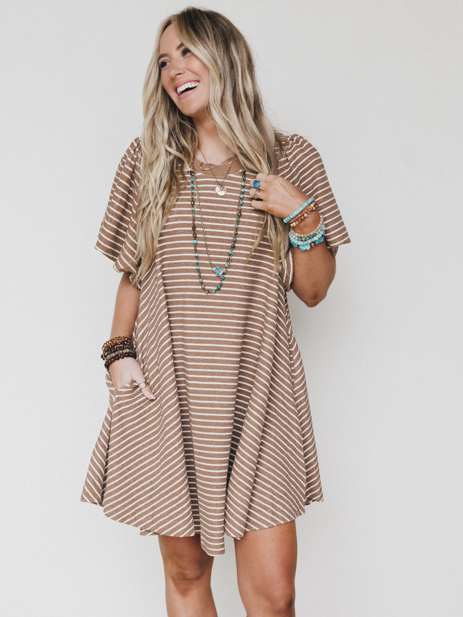 Baby Love Dress - Latte - Image 2