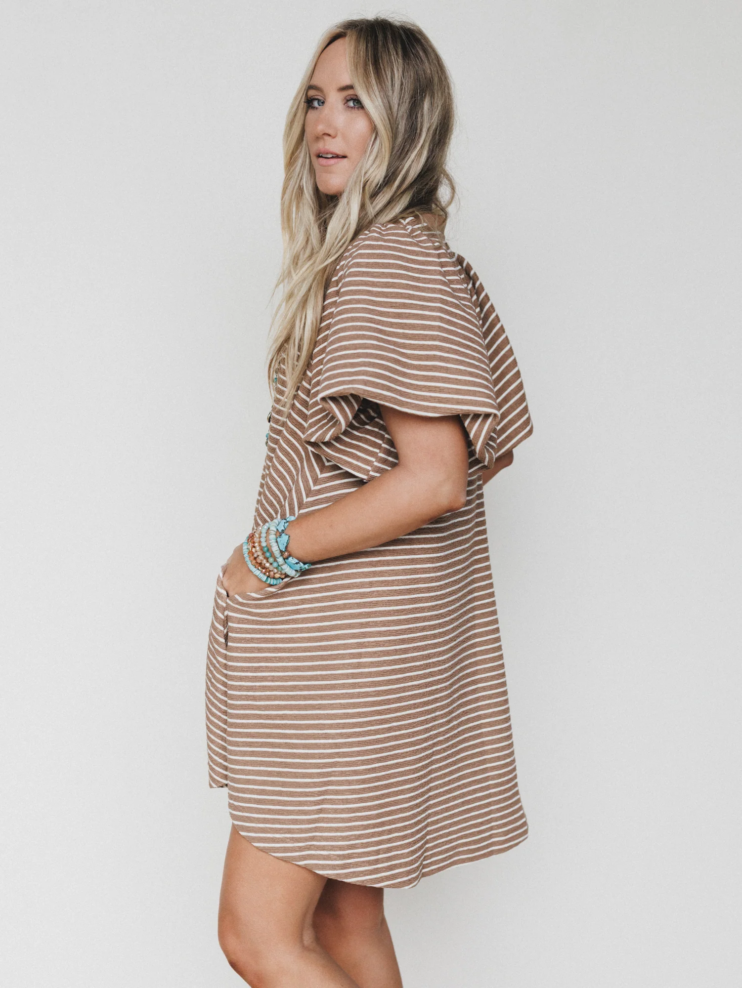 Baby Love Dress - Latte - Image 5