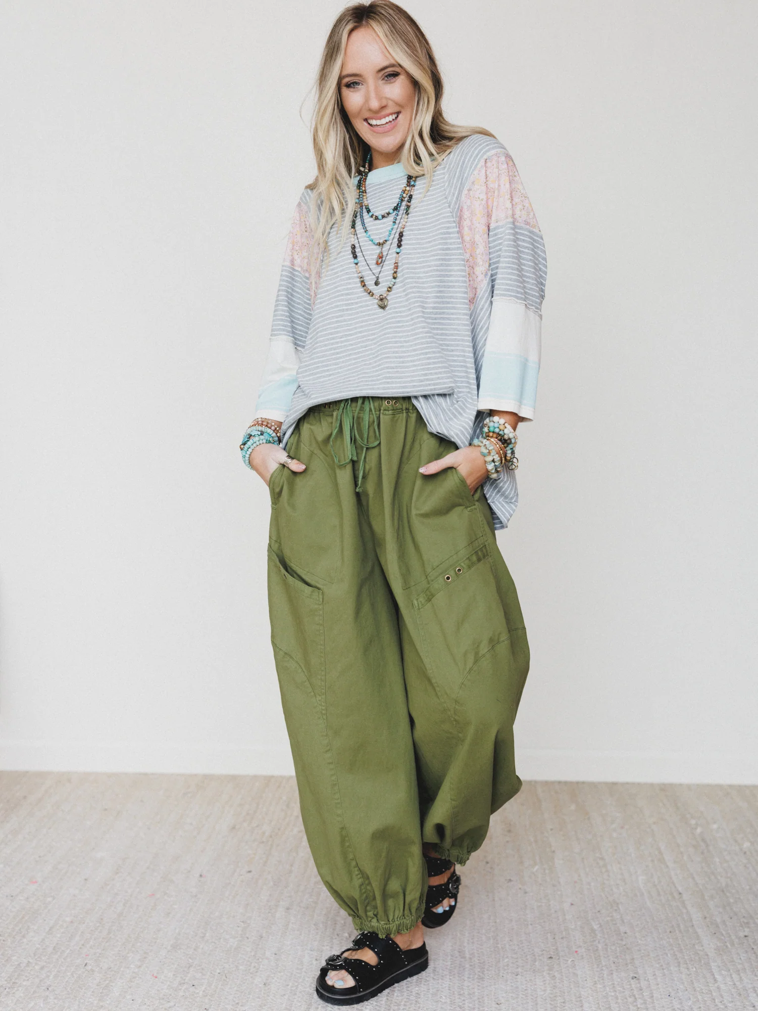 Better Than Ever Pants - Olive - Image 4