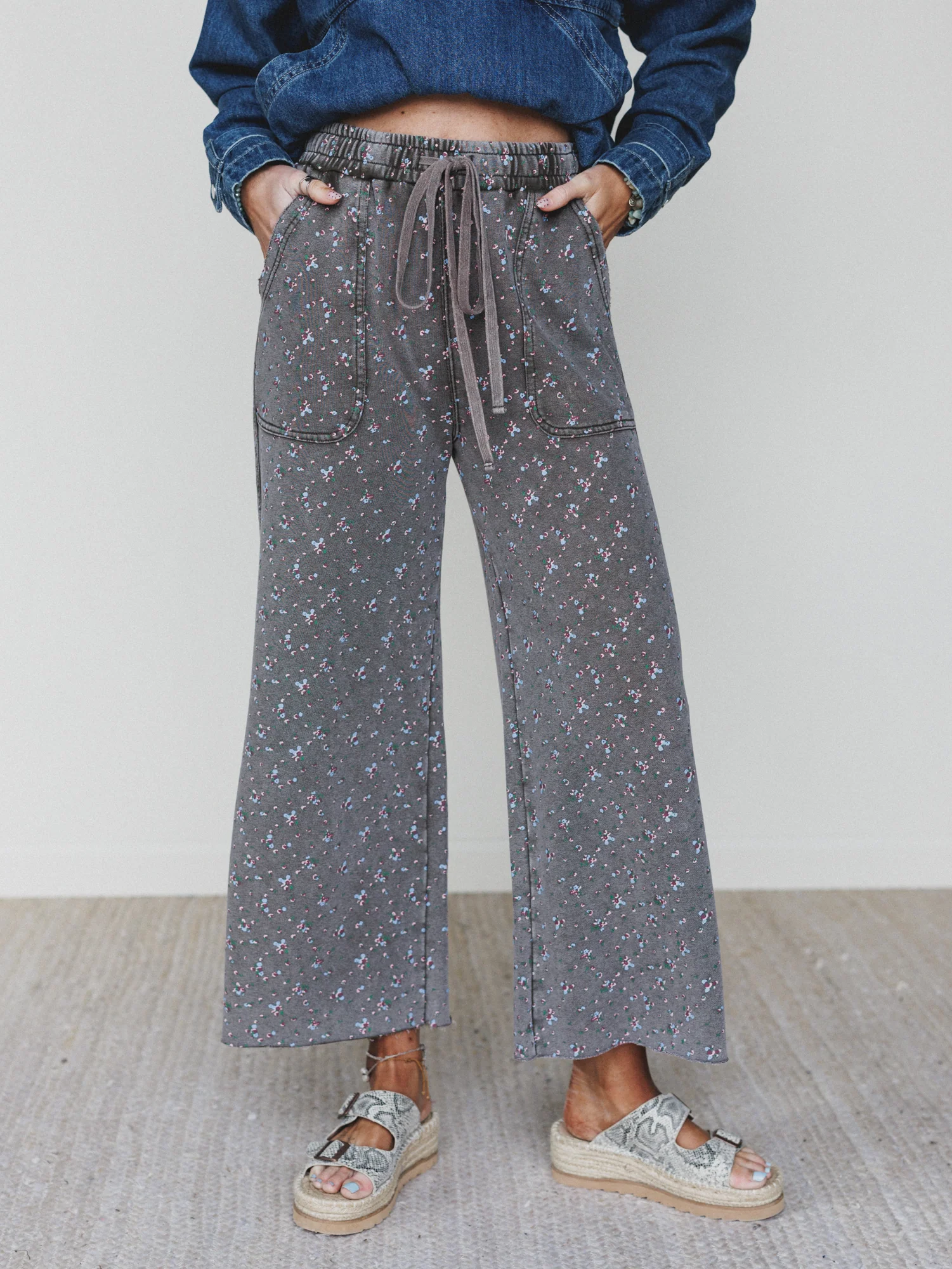 Blooming Season Pants - Ash Olive - Image 5