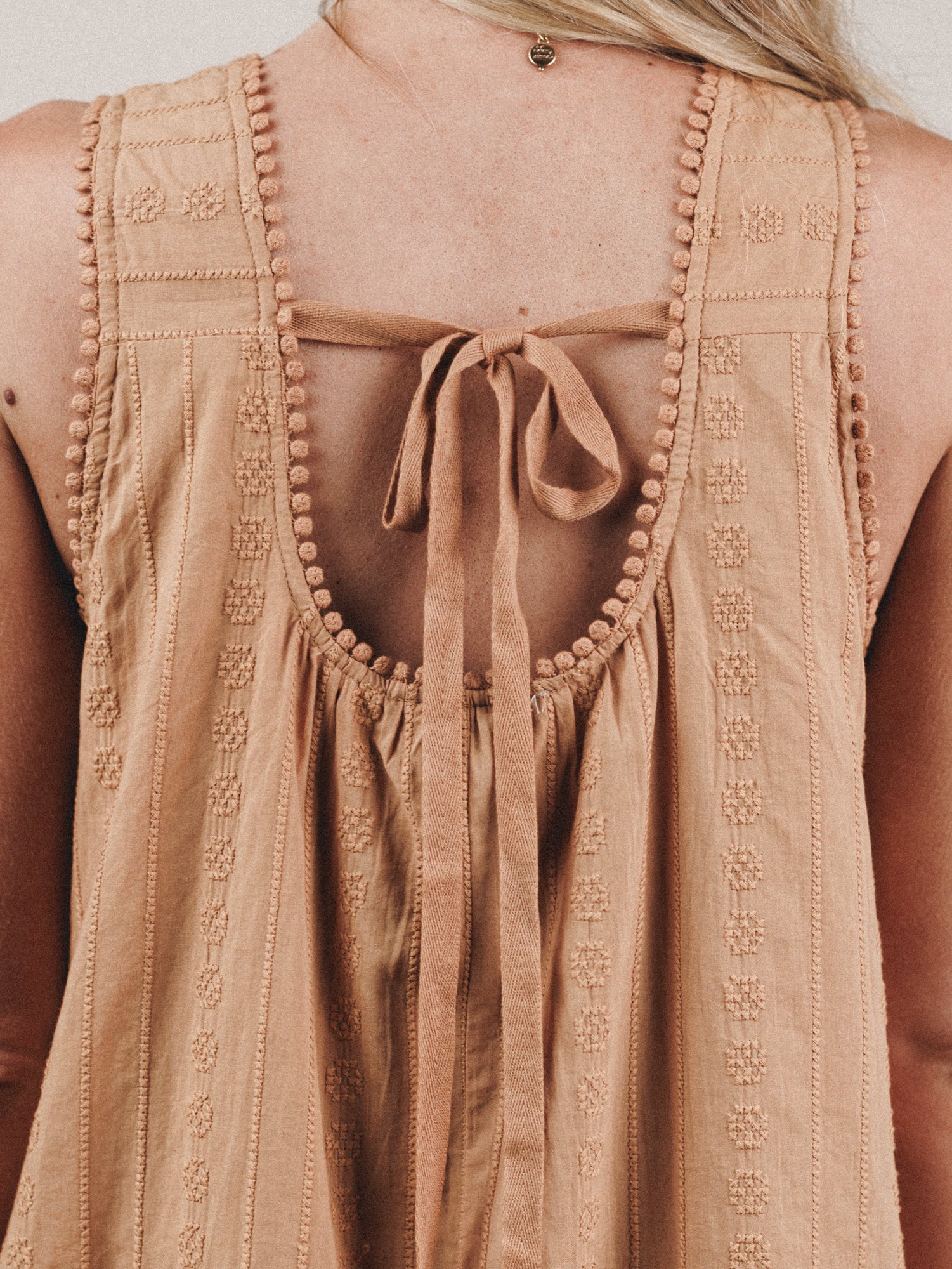 Blossom Dress  - Caramel - Image 5