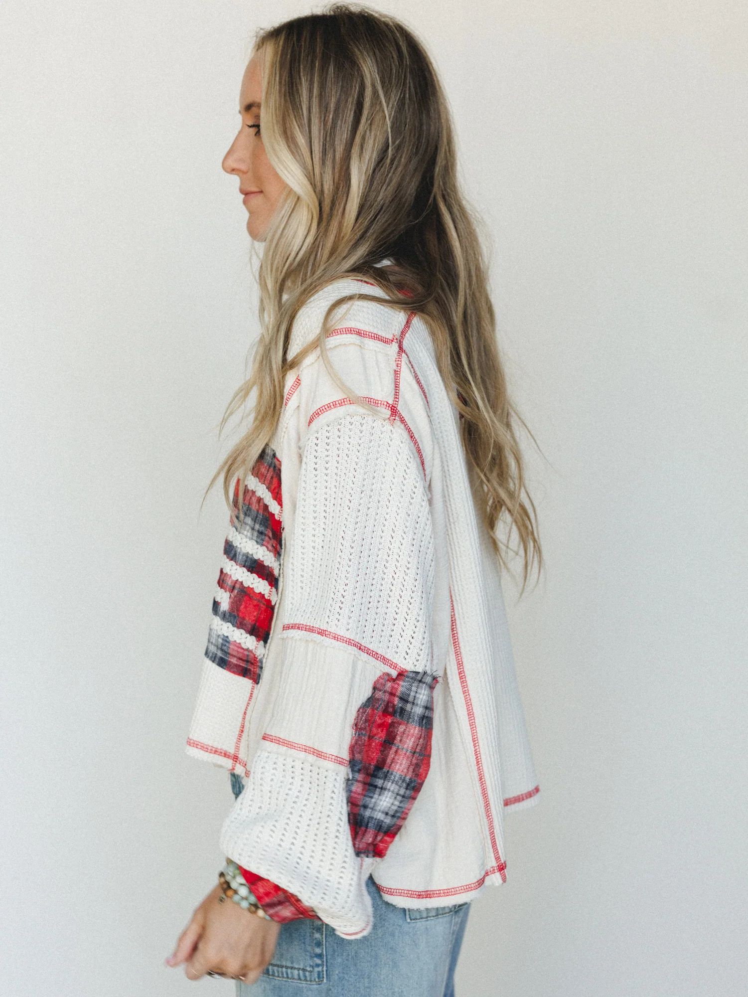 Bohemian Sweetheart Top - Cream - Image 4