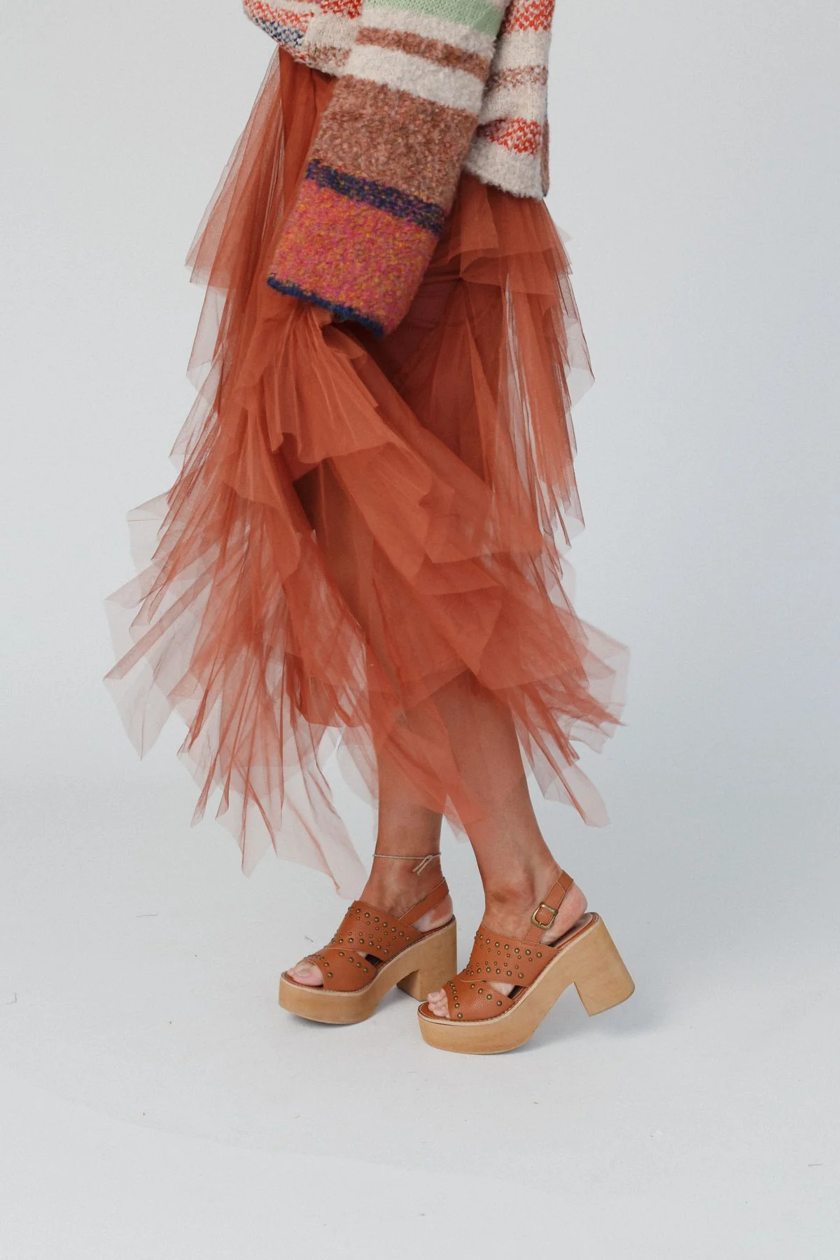 Boho Ballerina Skirt - Camel - Image 6