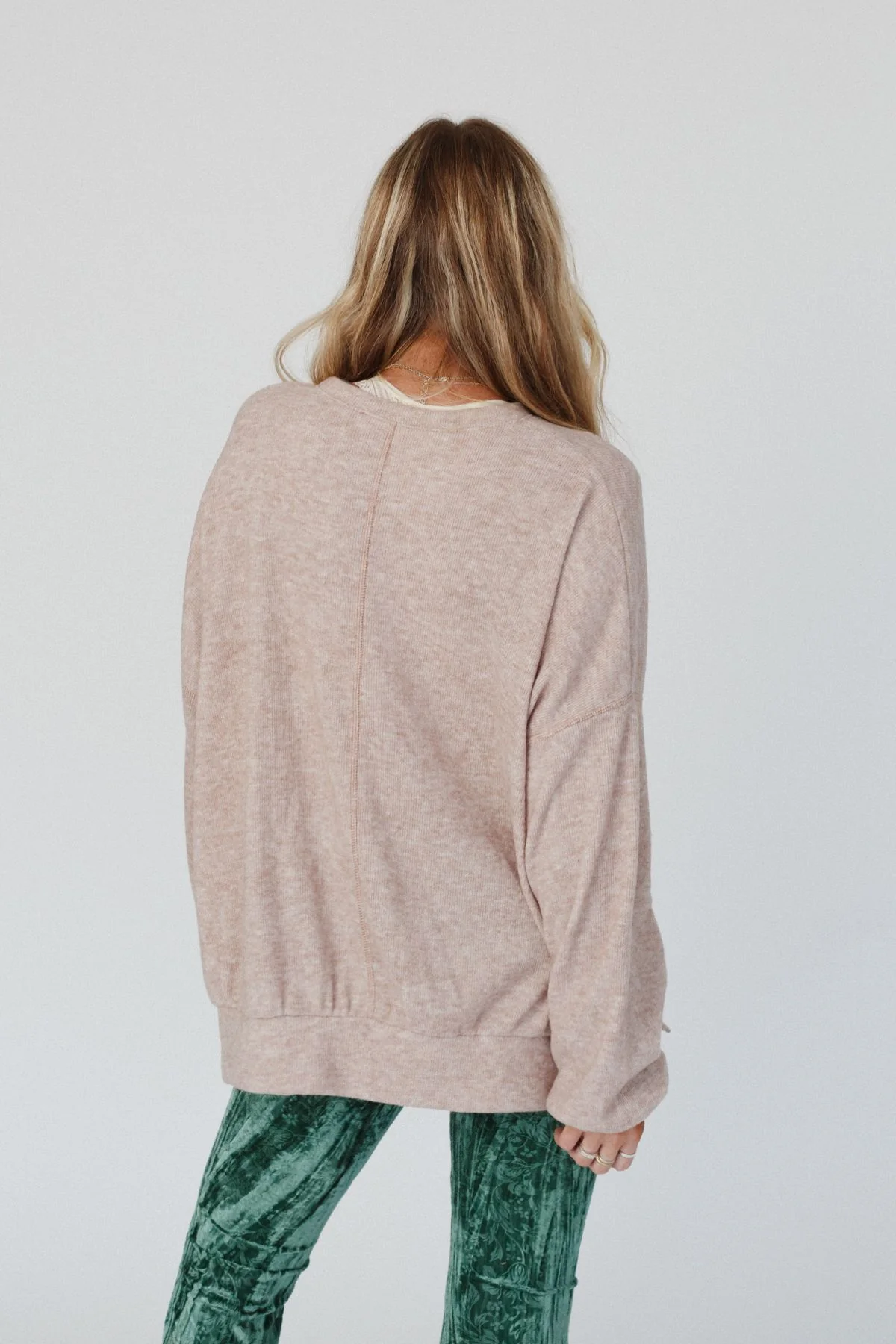 The Nest Brayden Oversized Pullover - Sand - Image 7