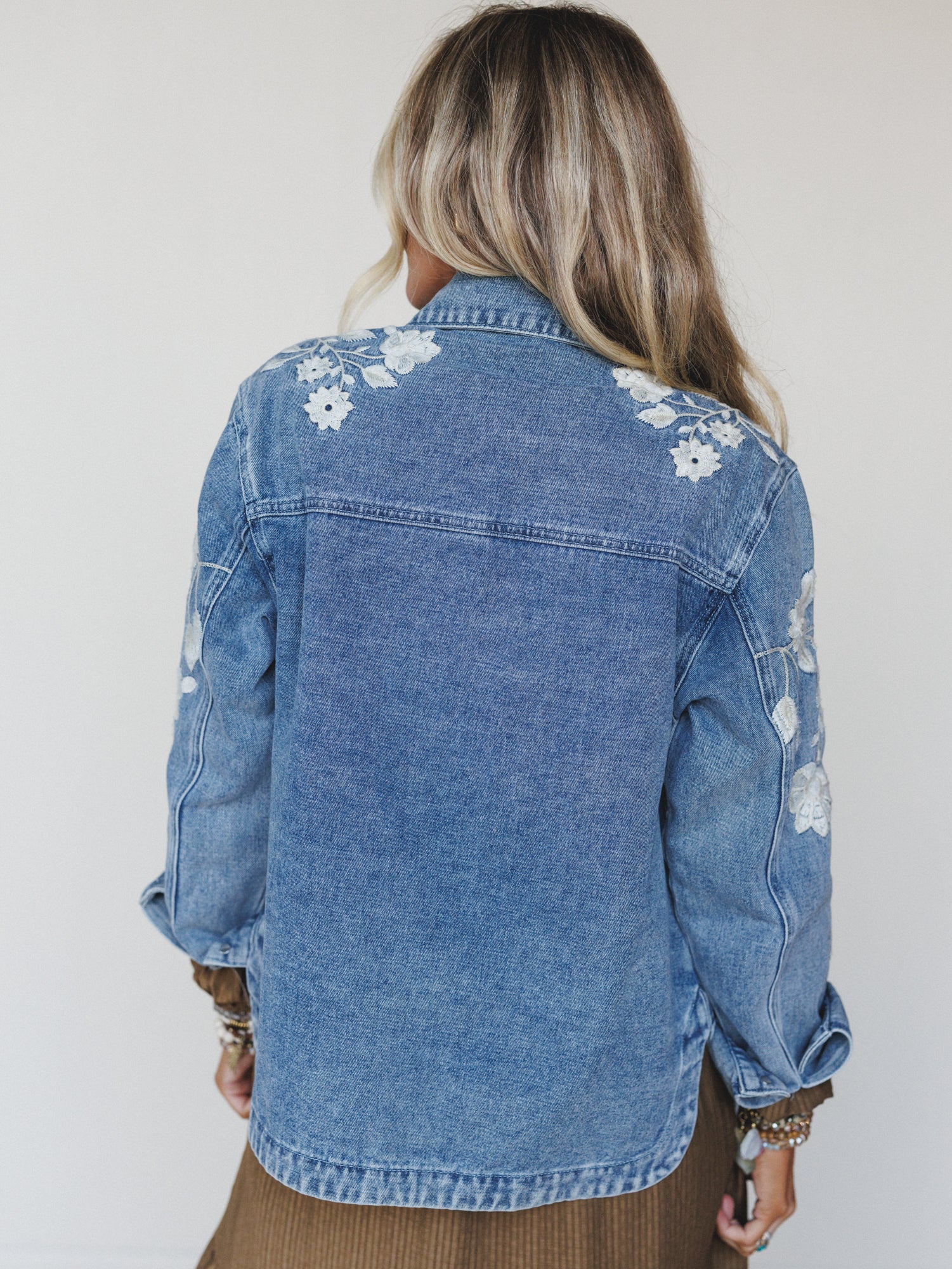 Bronco Blossom Jacket - Denim - Image 4