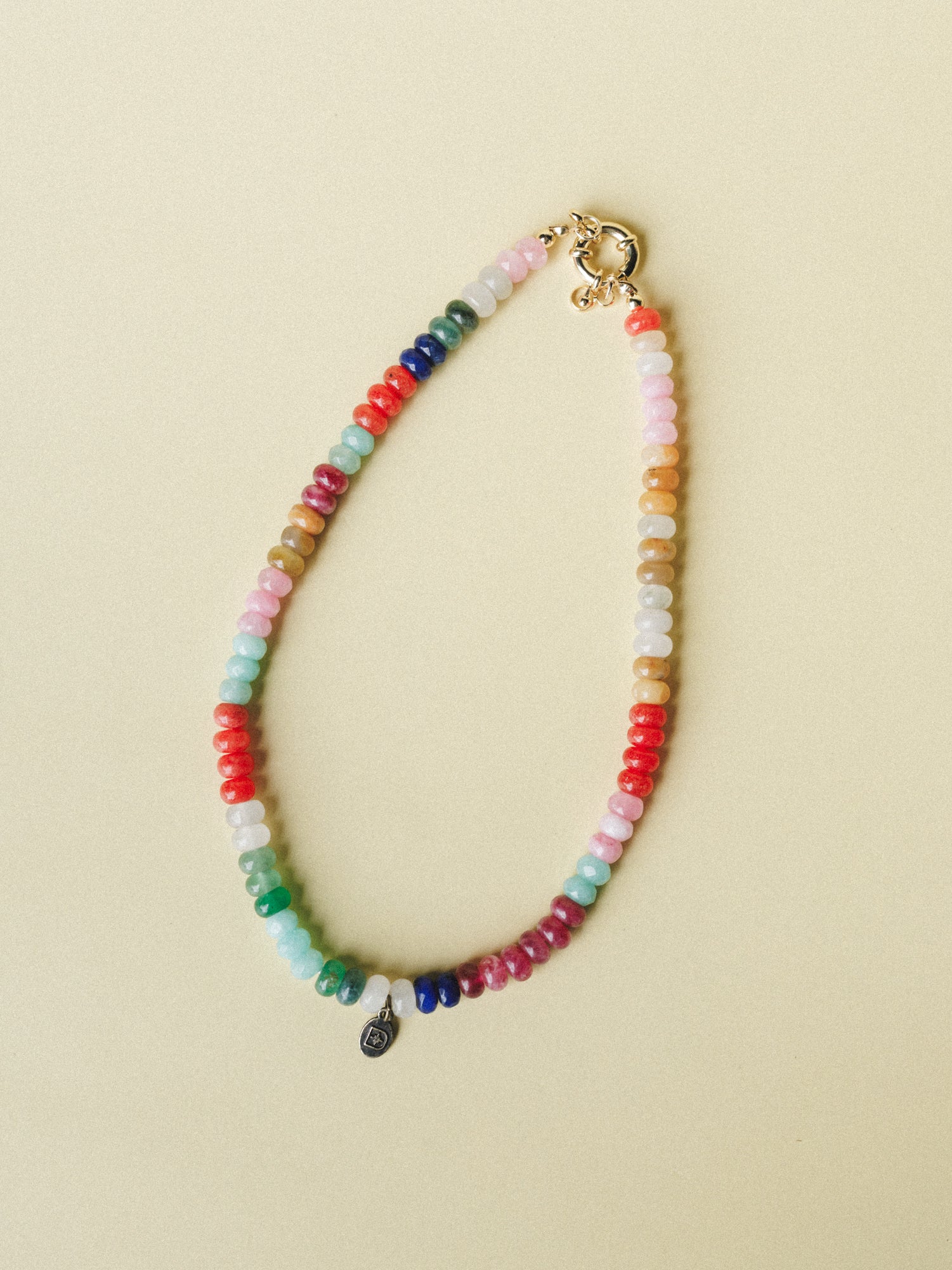 Camille Beaded Necklace - Multi - Image 4