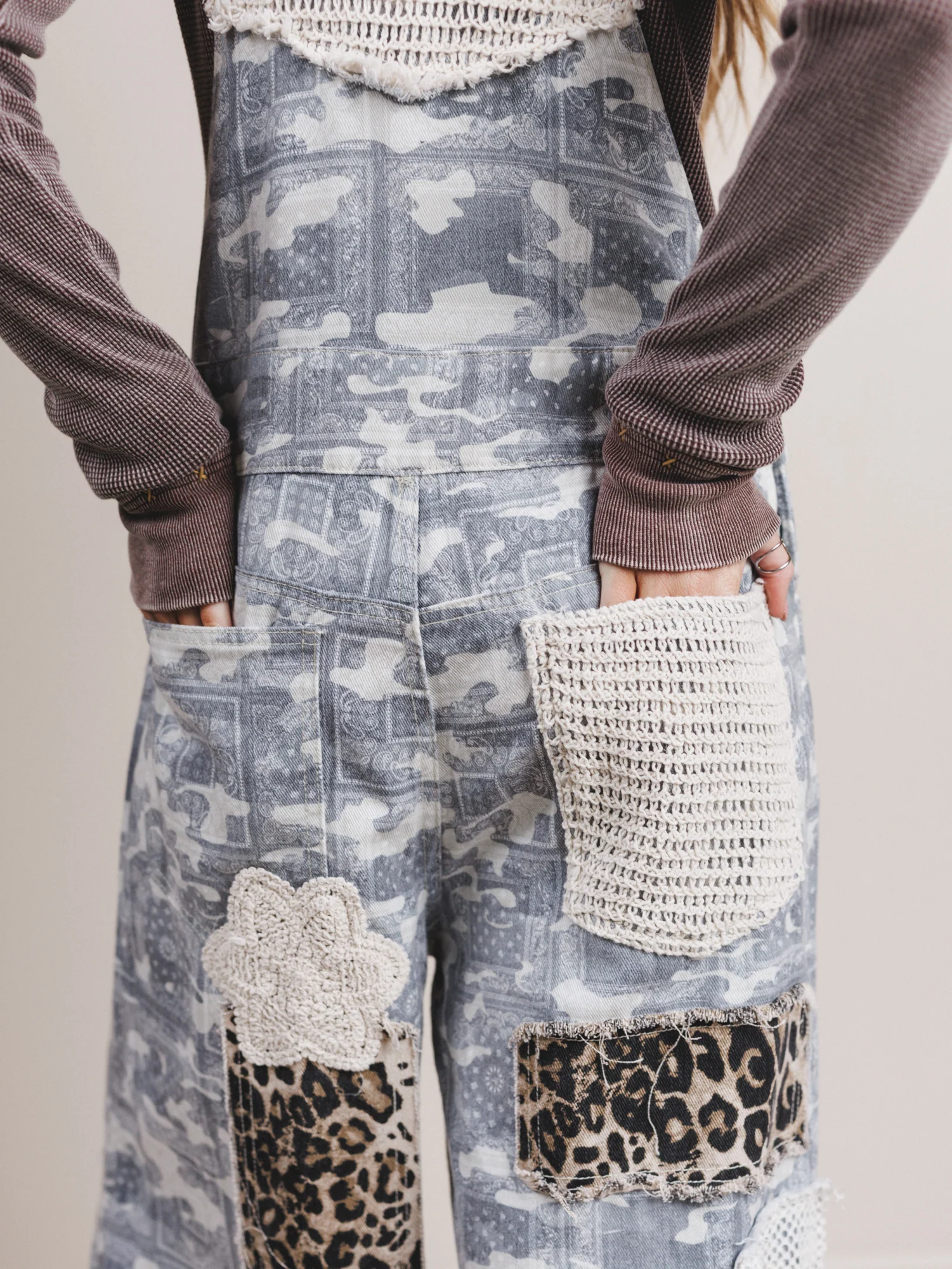 Camo Calling Overalls - Almond Camo - Image 6