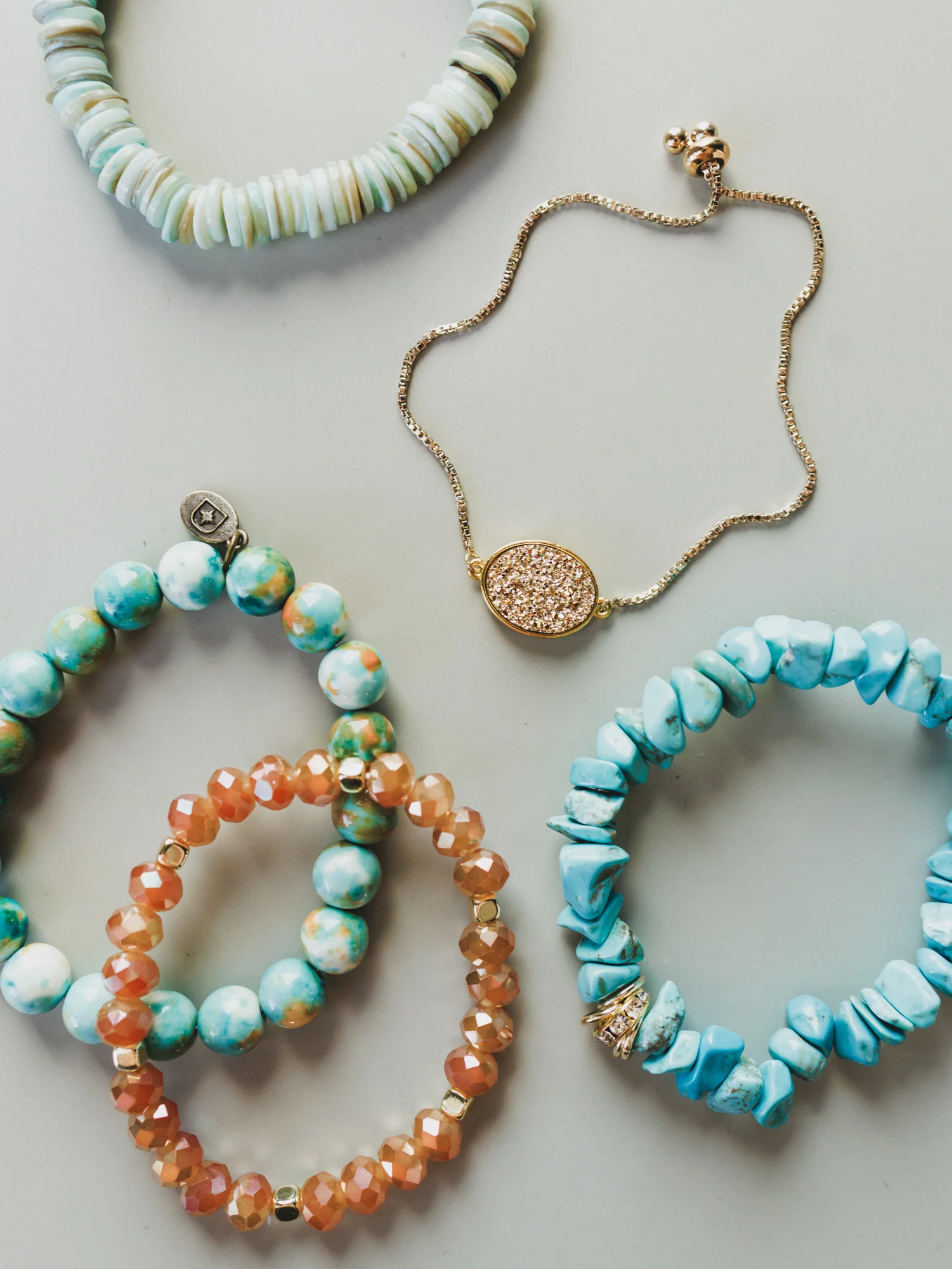 Camp Grounds Beaded Bracelets - Sunset - Image 3