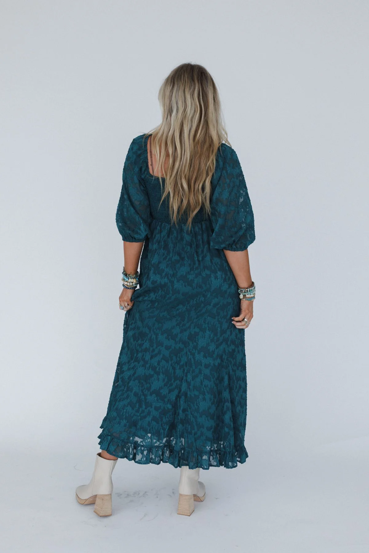 Capistrano Maxi Dress - Green - Image 3