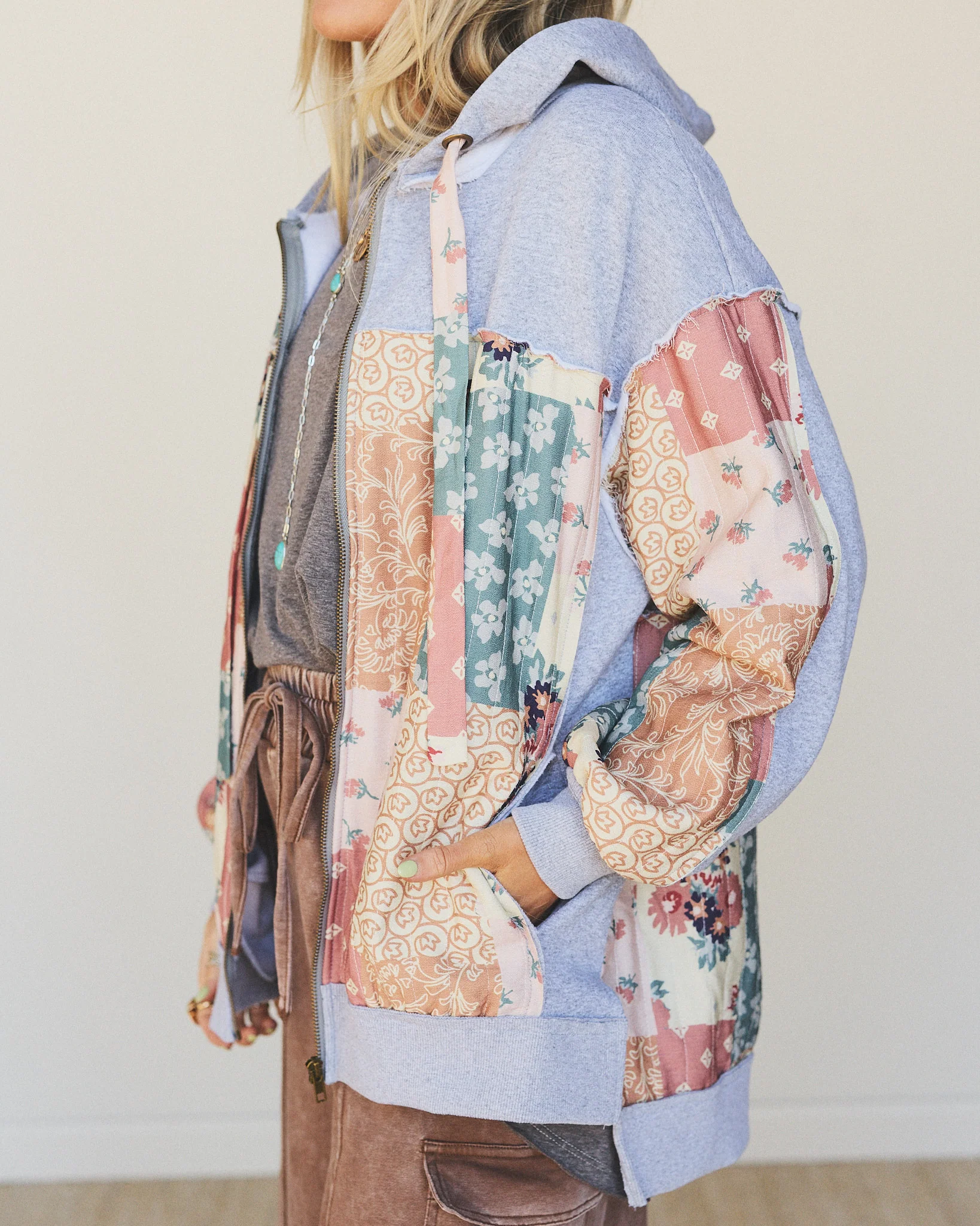 Cloud Caravan Jacket - Grey - Image 7