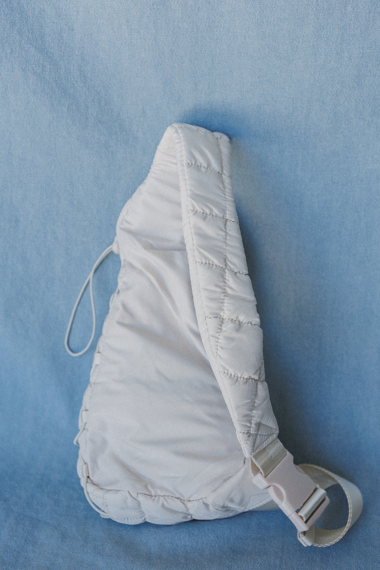 Cloud Dreamer Quilted Sling Bag - Ivory - Image 4