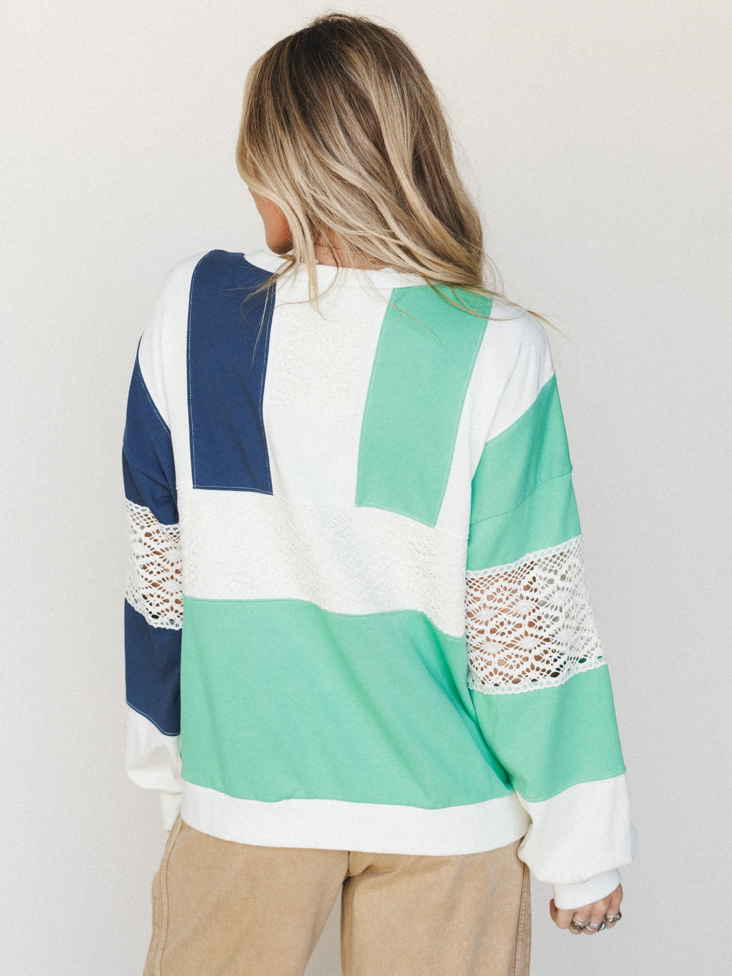 Color Story Sweatshirt - Navy - Image 4