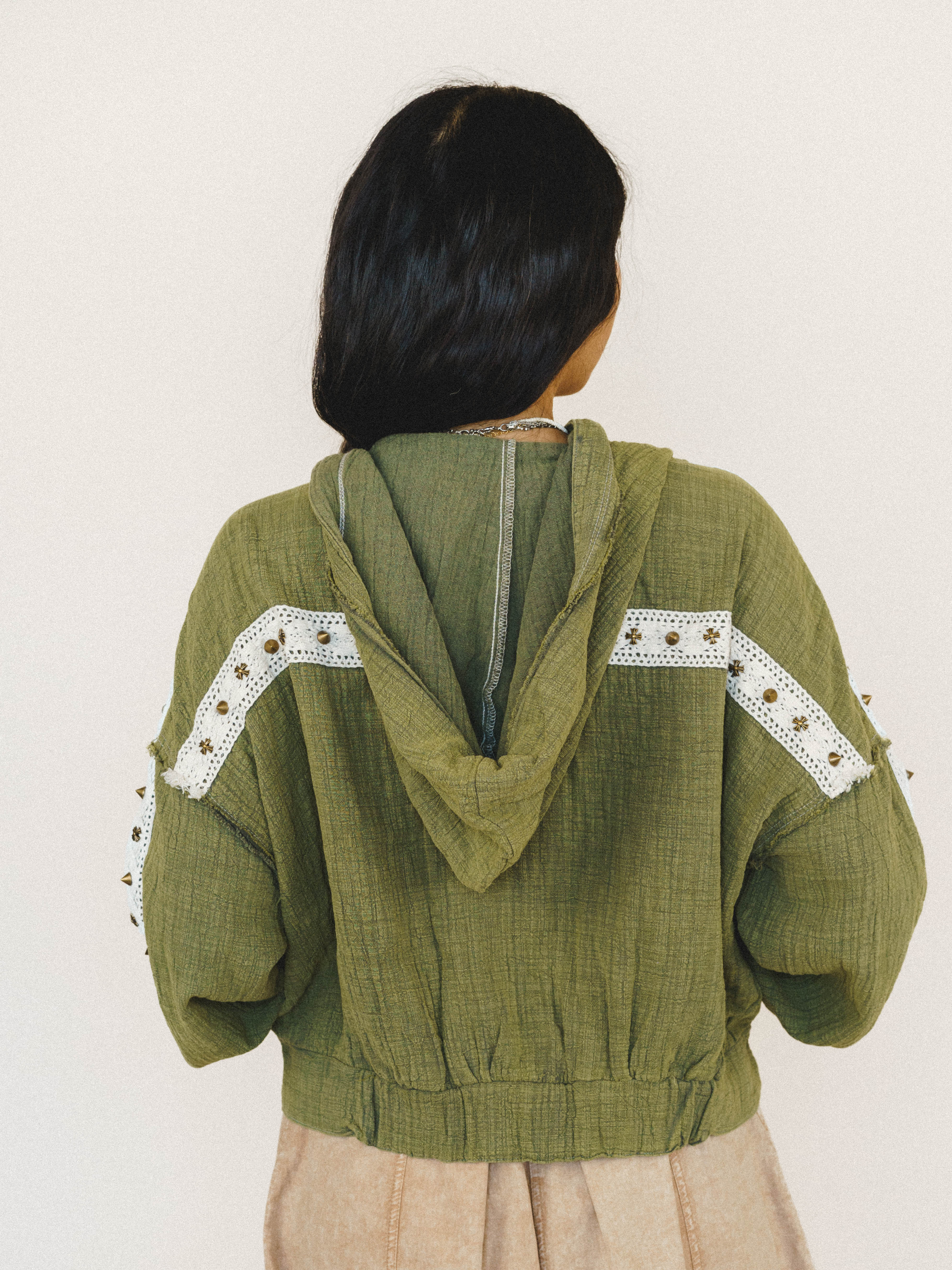 Cool Vines Jacket - Olive Camo - Image 2