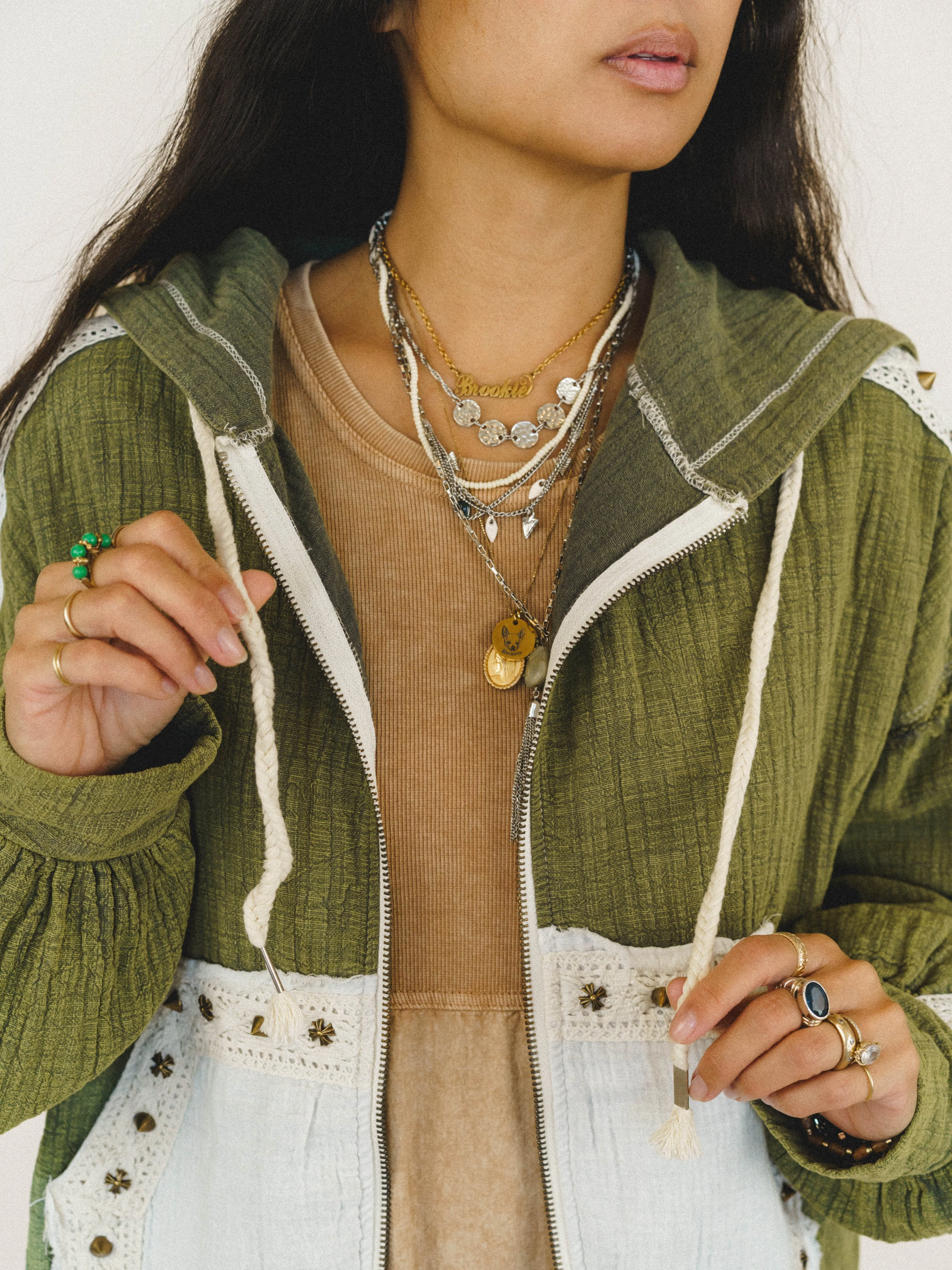 Cool Vines Jacket - Olive Camo - Image 4