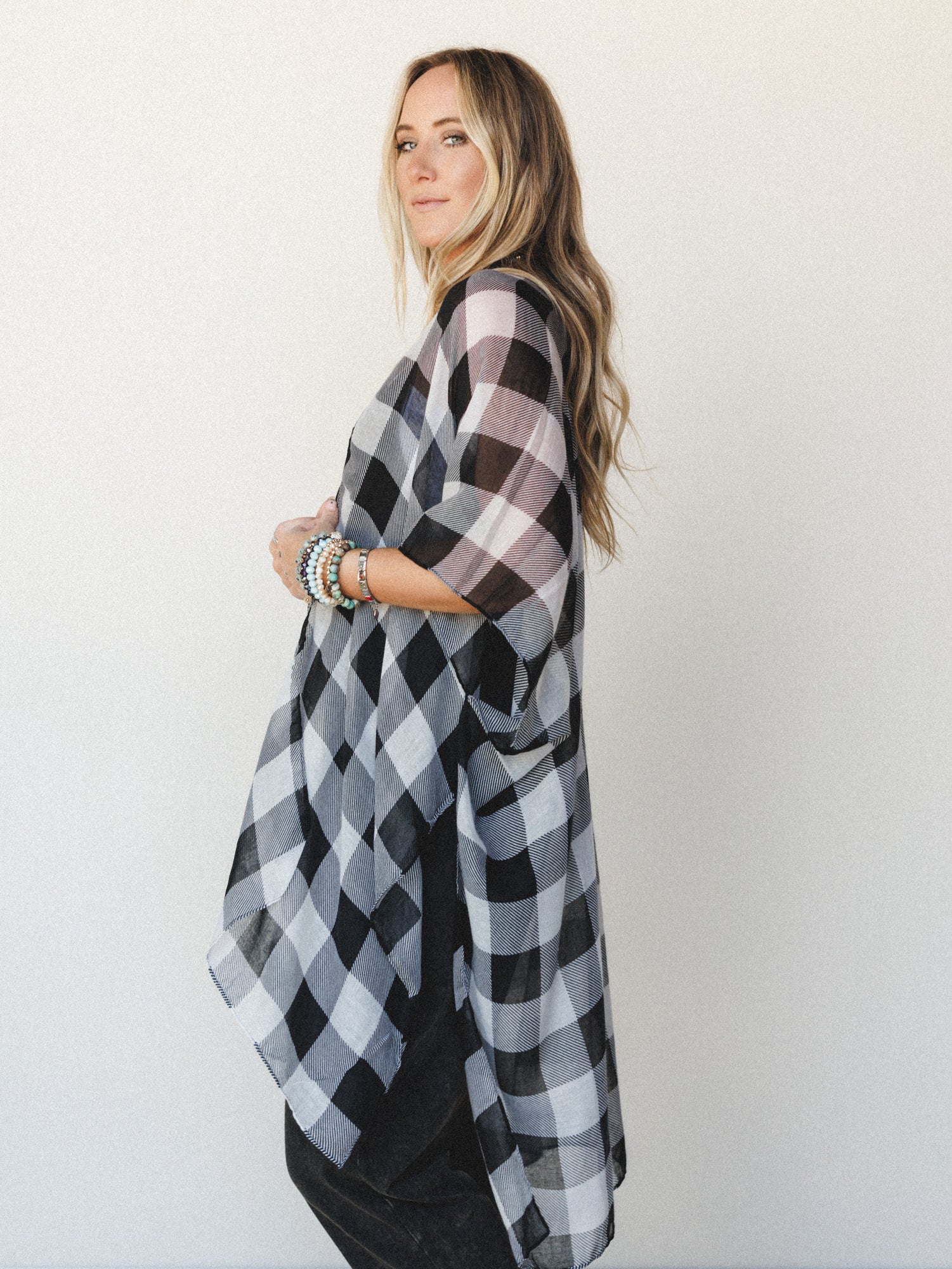 Picnic Perfect Kimono - Black - Image 2