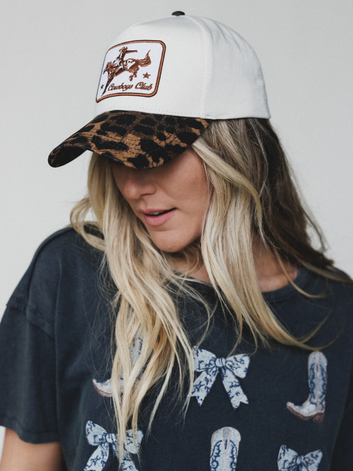 Cowboys Club Trucker Hat - Beige - Image 3