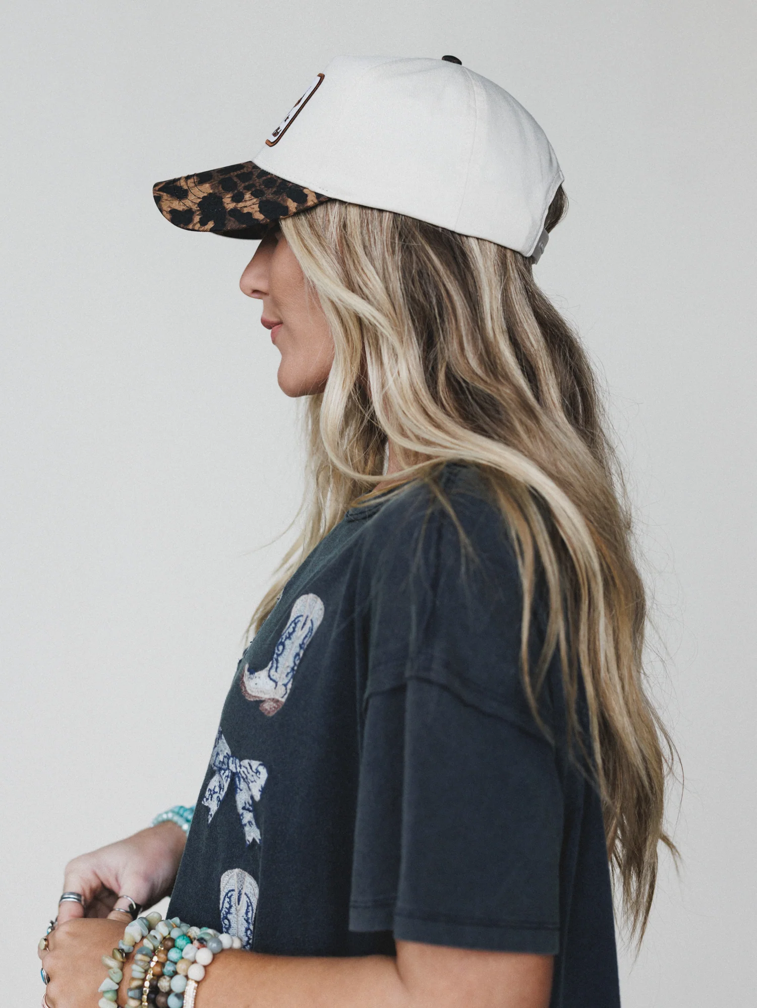 Cowboys Club Trucker Hat - Beige - Image 4