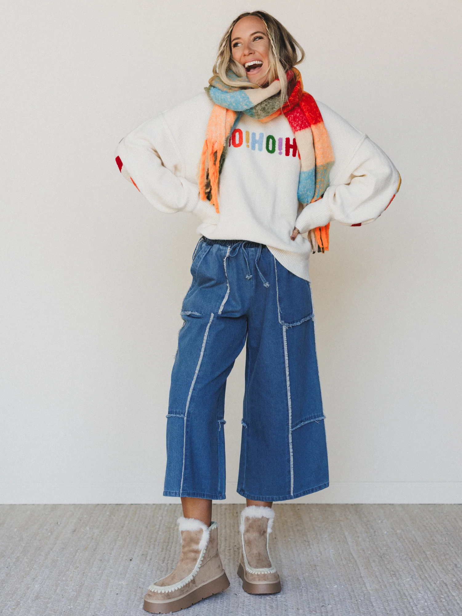 Cozy Blues Denim Pants  - Denim - Image 5