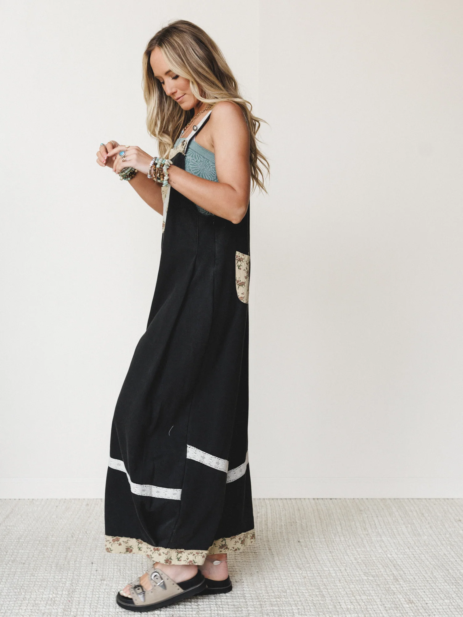Cozy Hour Jumpsuit - Black - Image 3