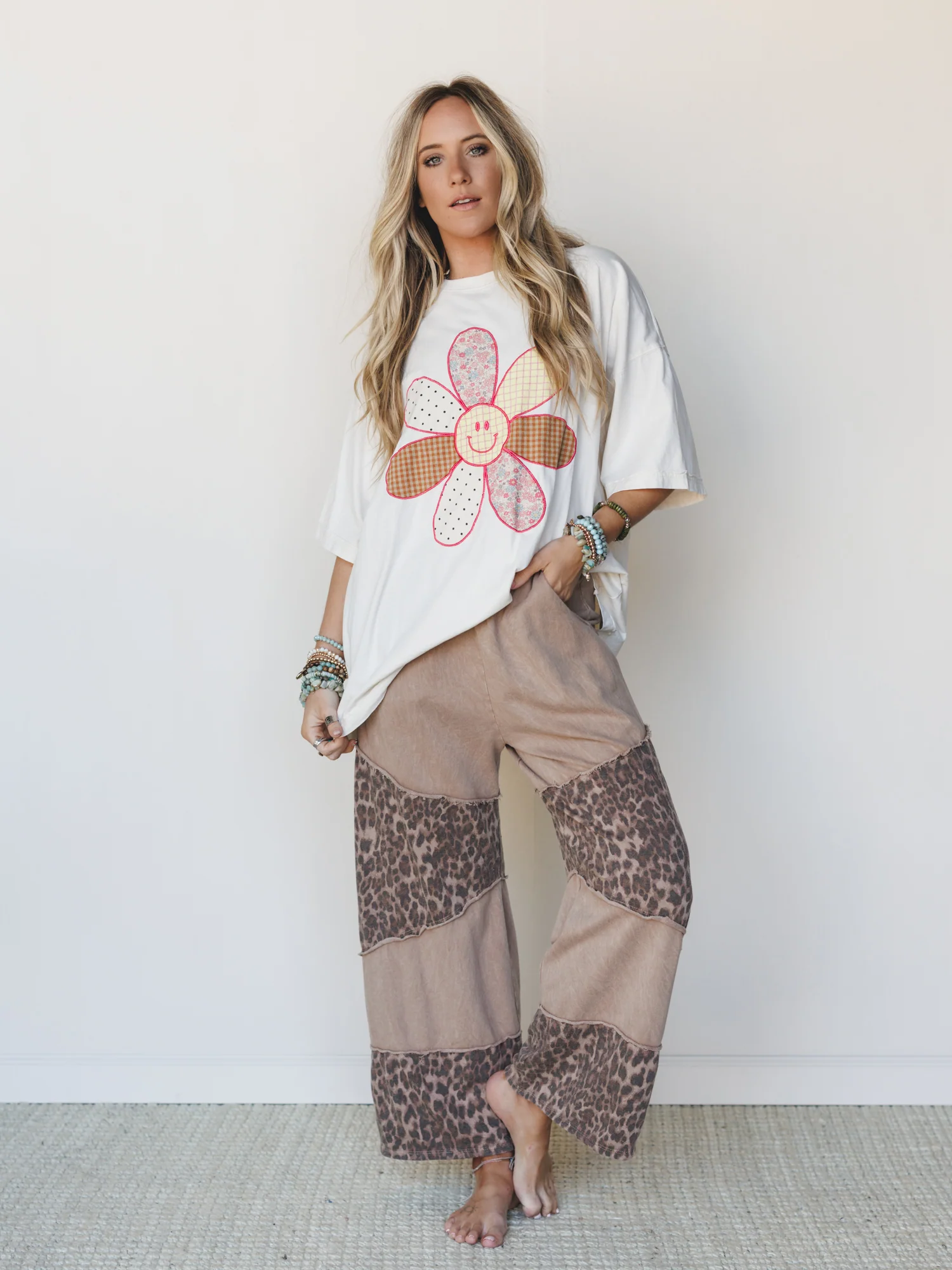Daisy Drift Top - Off White - Image 6