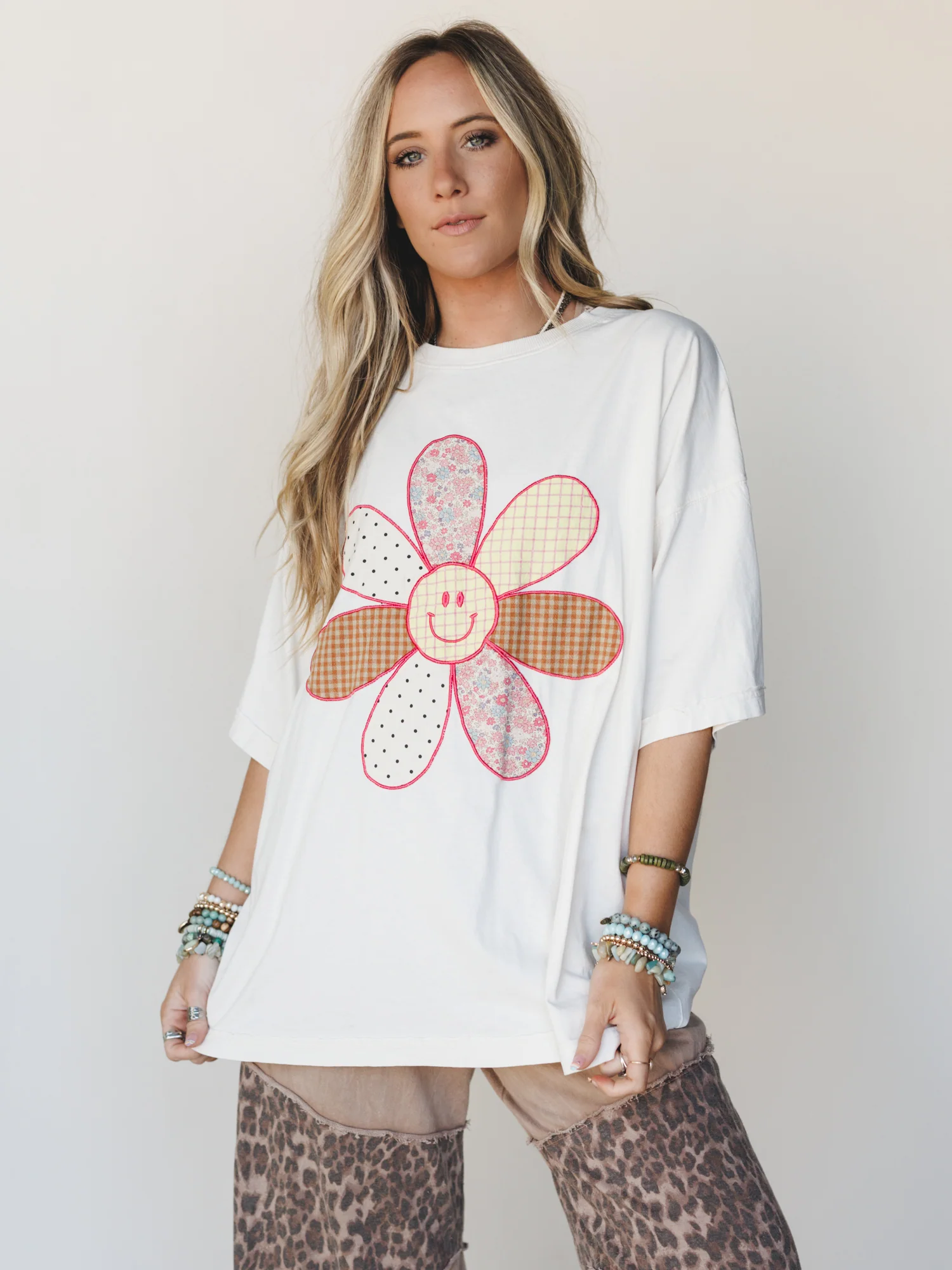 Daisy Drift Top - Off White - Image 7