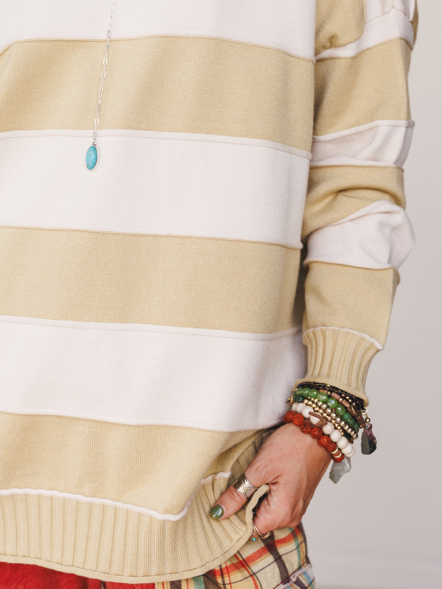 Daisy Lane Sweater - Mustard - Image 3
