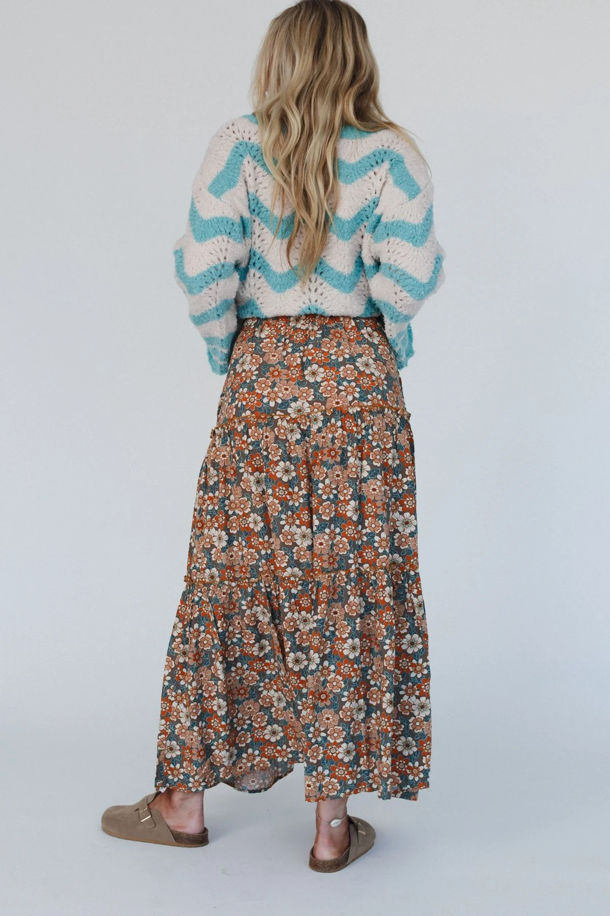 The Nest Daisy Rain Maxi Skirt - Fog Nude - Image 6