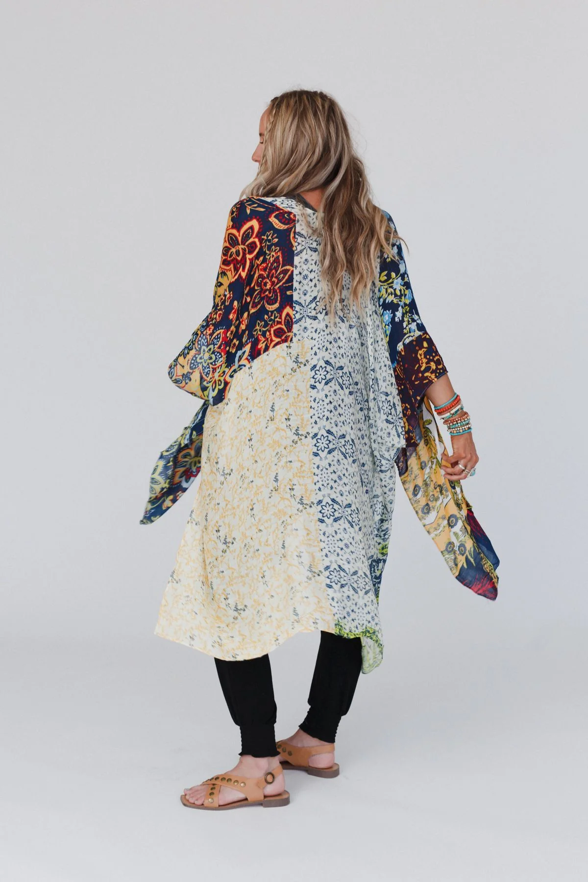 Dakota Patterned Kimono - Multi - Image 4