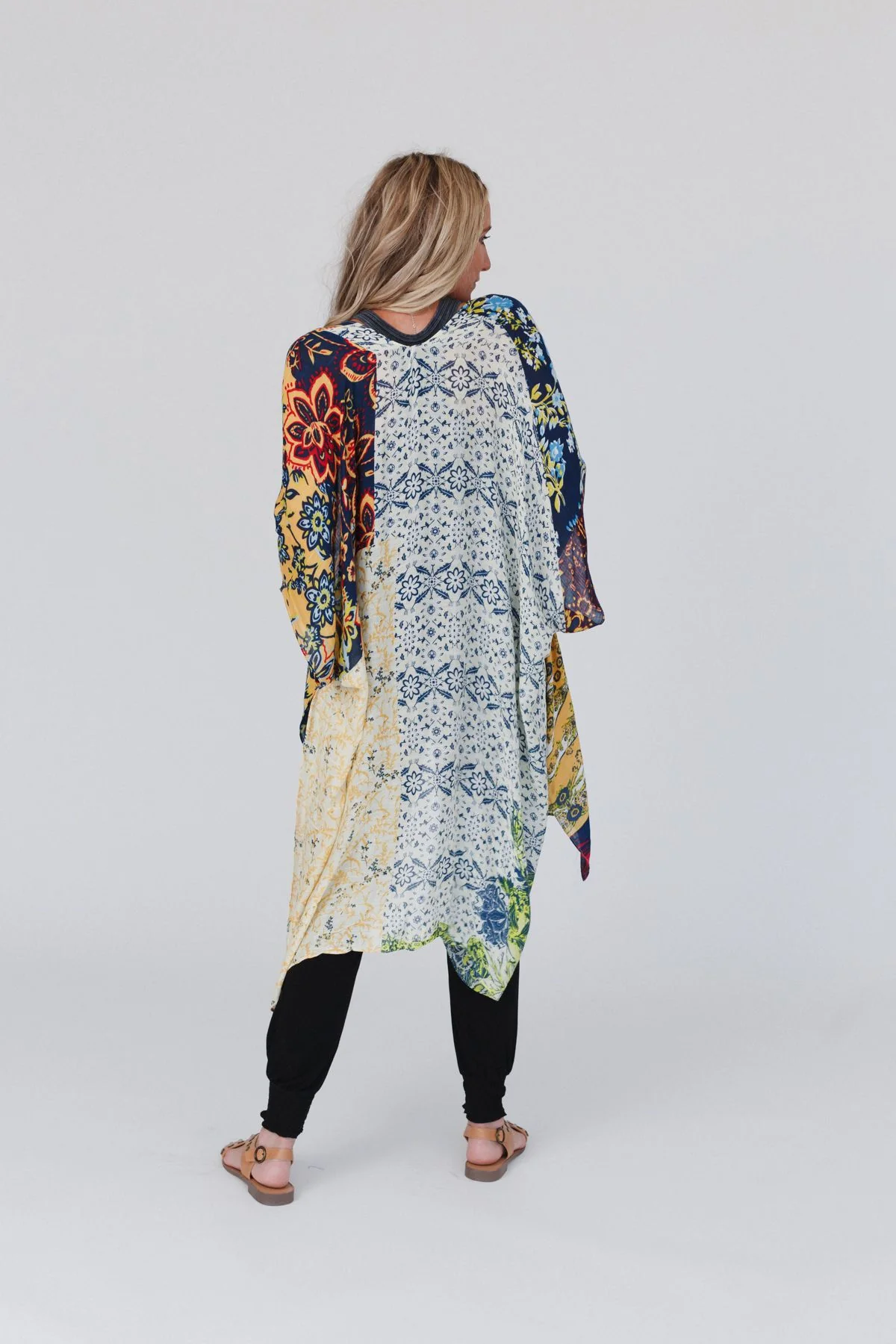 Dakota Patterned Kimono - Multi - Image 9