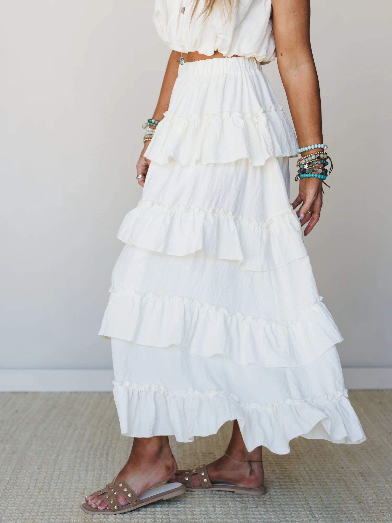 Dawn of Sun Skirt - Ivory - Image 3