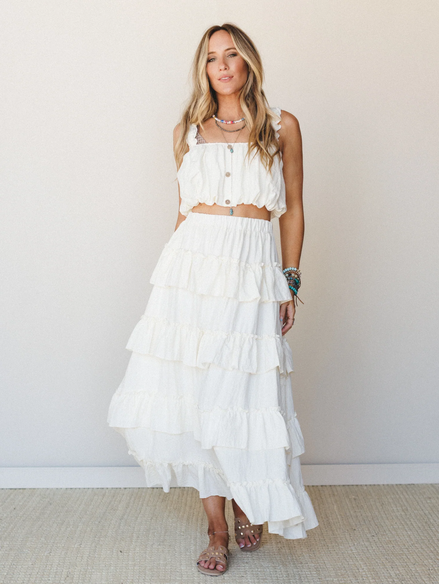 Dawn of Sun Skirt - Ivory - Image 4