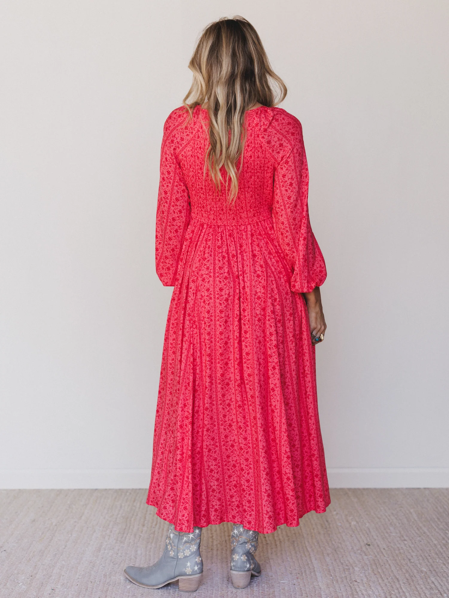 Day Dates Dress - Cherry Tomato - Image 5