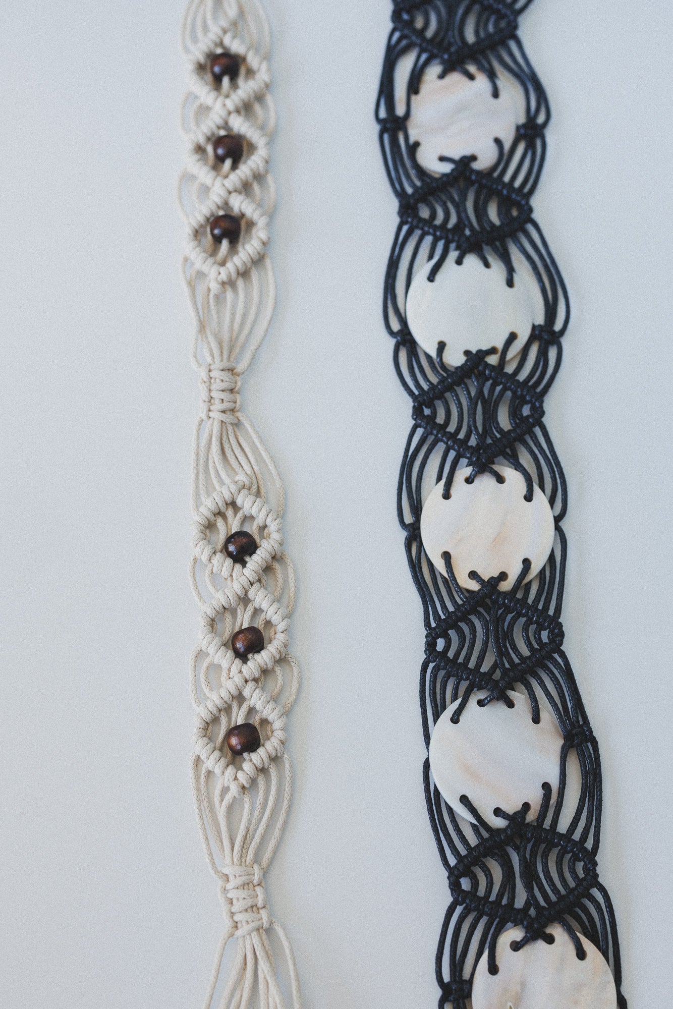 Desert Cinch Tassel Tie Belt - Ivory - Image 4
