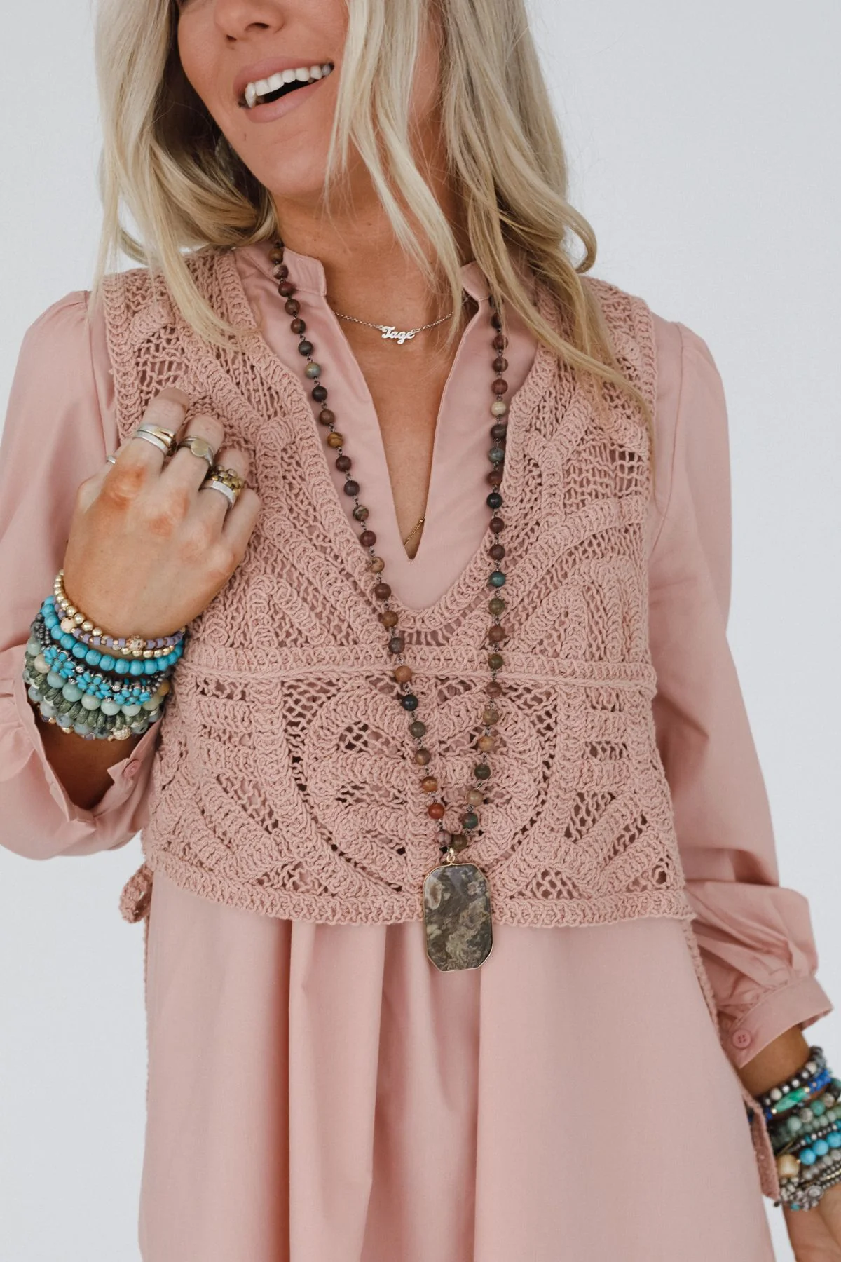 Desert Dawn Necklace - Multi - Image 4