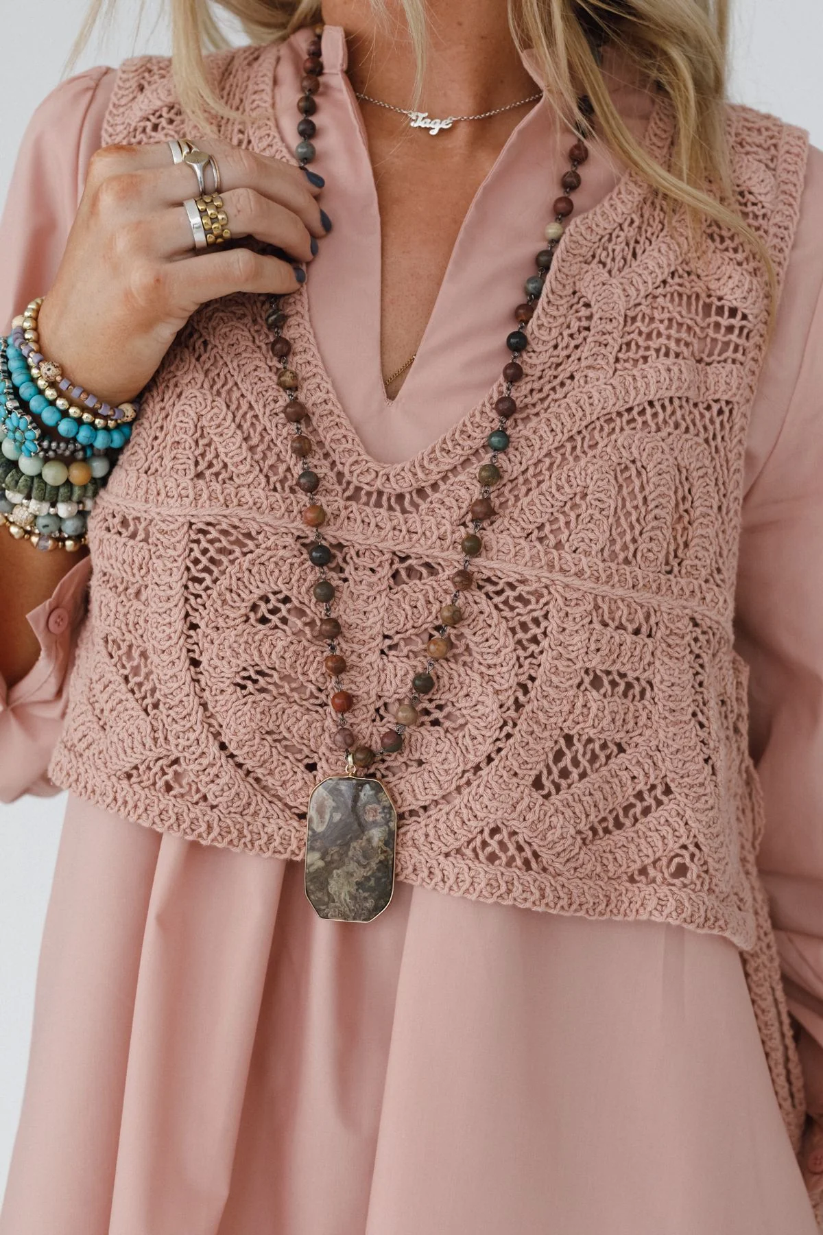Desert Dawn Necklace - Multi - Image 5